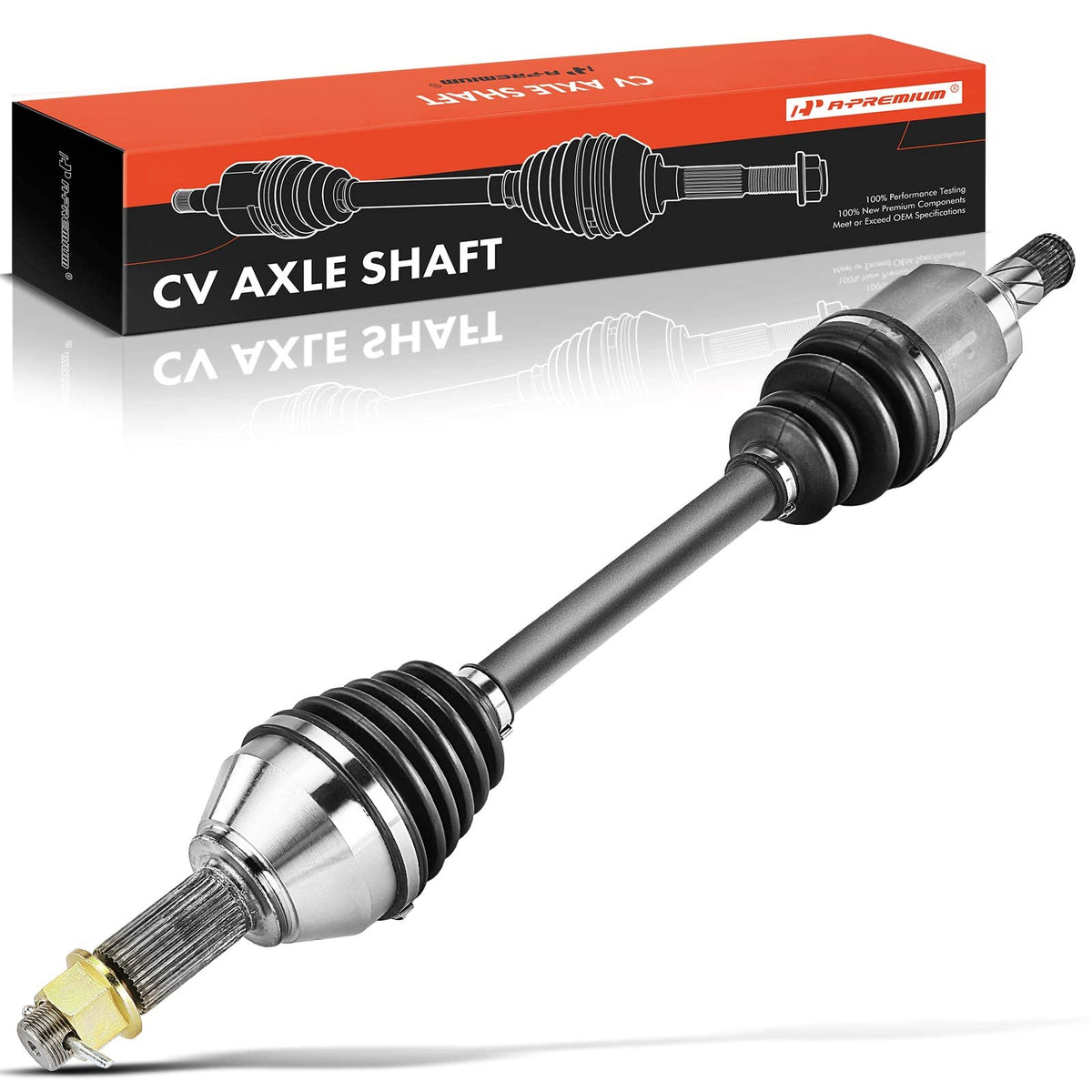 A-Premium CV Axle Shaft Assembly Compatible with Nissan Pathfinder 2013-2017 & Infiniti JX35 2013, QX60 2014-2015, V6 3.5L, Fron