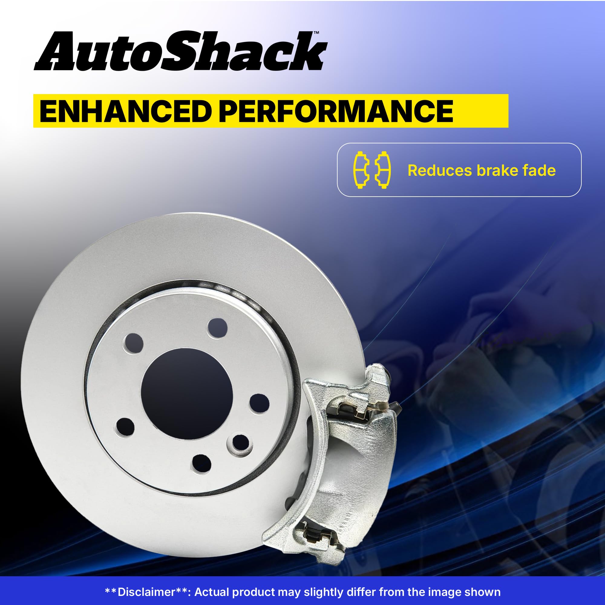 Autoshack Rear Brake Rotors Calipers And Ceramic Pads Kit Set Driver And Passenger Side Replacement For 2010 2012 Mazda 3 Sport 2010-2013 Mazda 3 2.0L Fwd Bcpkg0489