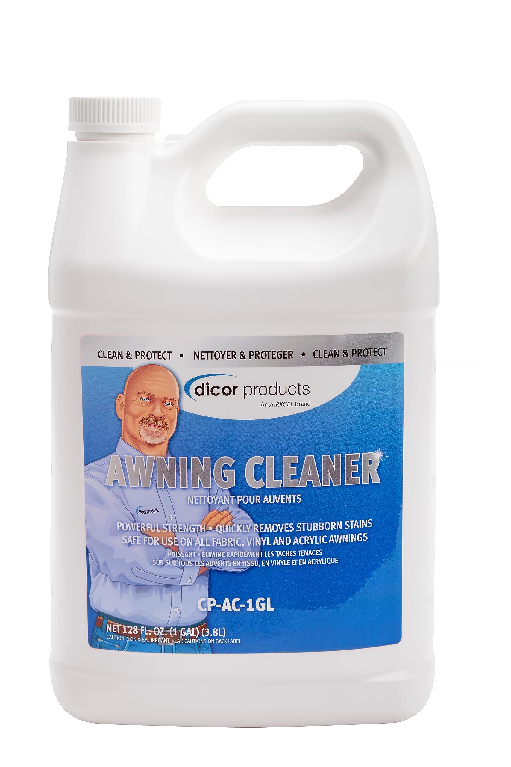 Dicor Cp-Ac-1Gl Powerful Rv Awning Cleaner - 1 Gallon, White