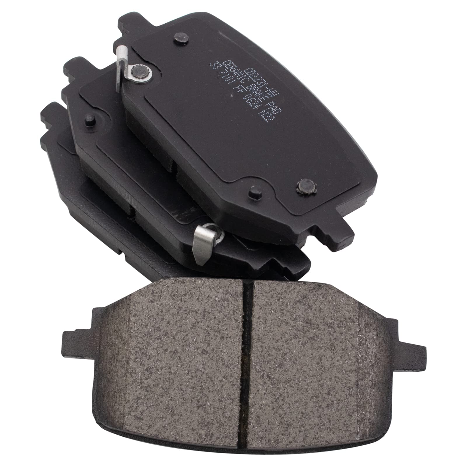 Trq Rear Brake Pads Ceramic Compatible With 2020-2022 Ford Explorer 2013-2020 Police Interceptor Utility Lincoln Aviator