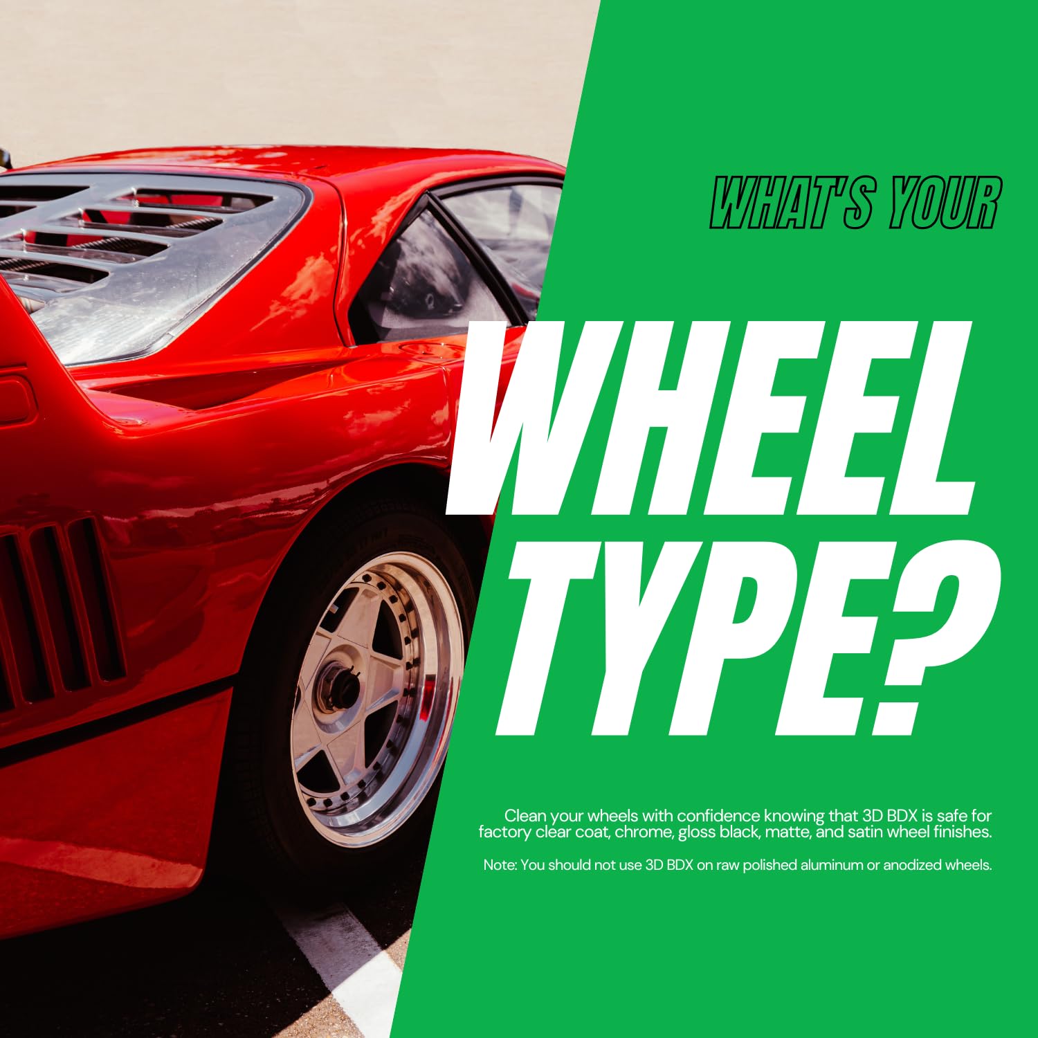 3D Bdx Iron Remover - Removes Brake Dust, Iron Oxidation & Fallout On Car Wheels & Paint 16Oz.