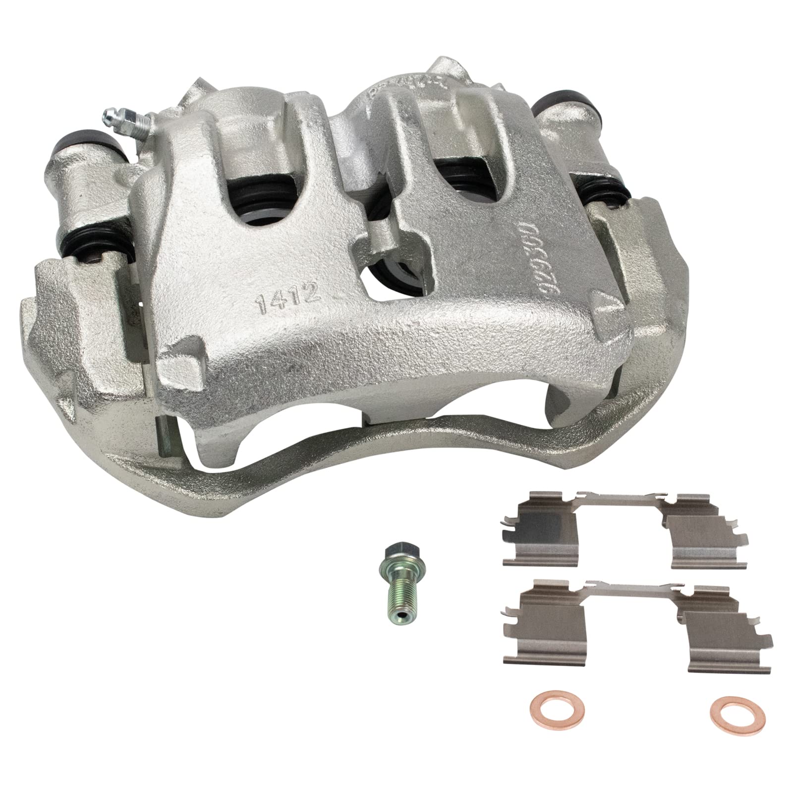 Trq Front Brake Caliper Set Compatible With 2007-2009 Dodge Sprinter 3500 2007-2018 Freightliner 2010-2018 Mercedes-Benz