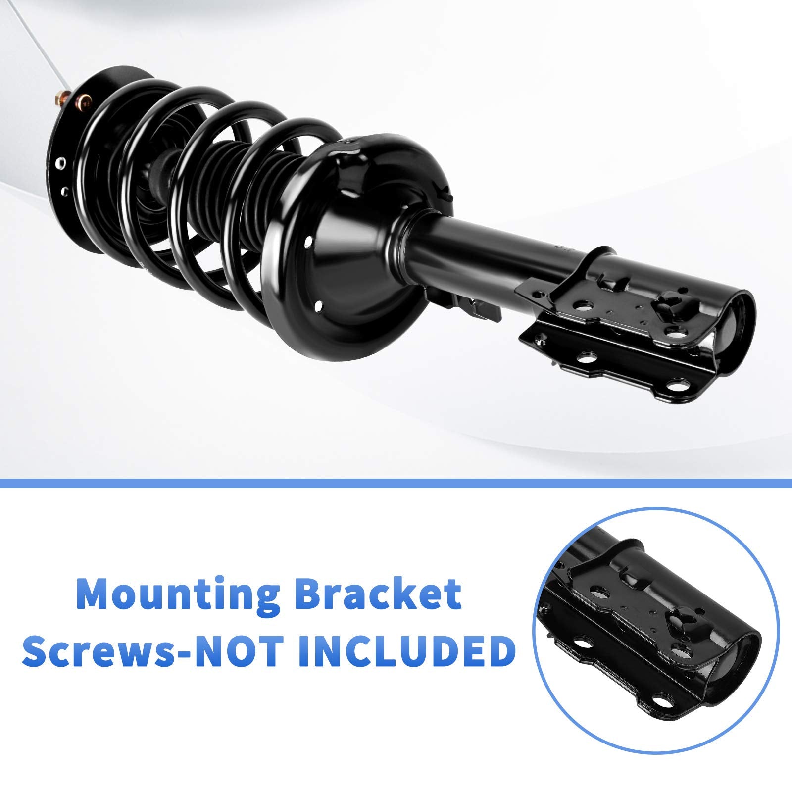 Yitamotor Front Struts Assembly Rear Shocks Suspension Compatible With 2004-2012 Chevrolet Malibu, 2005-2010 Pontiac G6, 2007-20