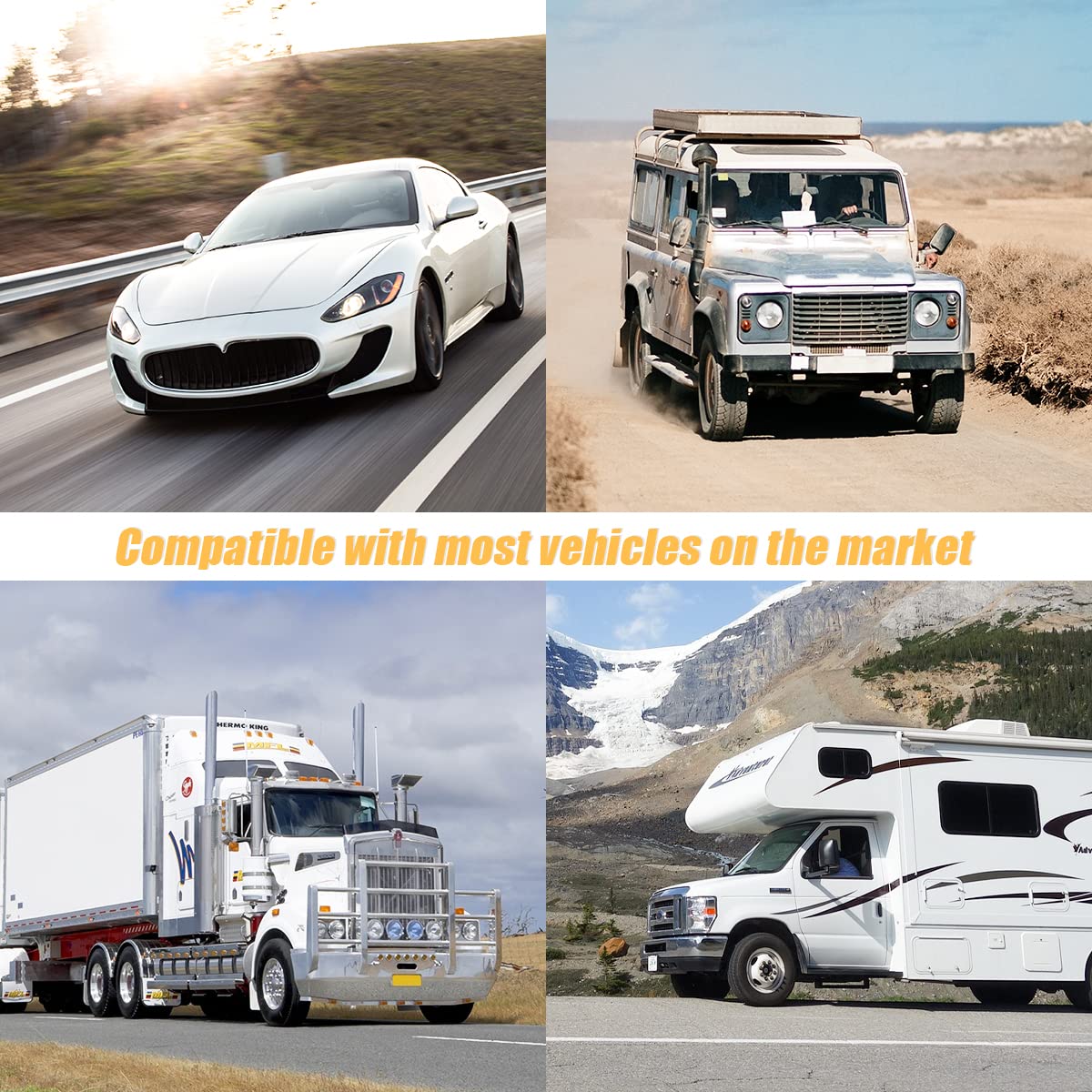 Carbon Fiber Car Steering Wheel Cover, Universal 15 Inch Breathable Anti Slip Steering Wheel Covers, Car Interior Accessories For Men And Women, Fit For Most Car, Trucks, Svu (Black)