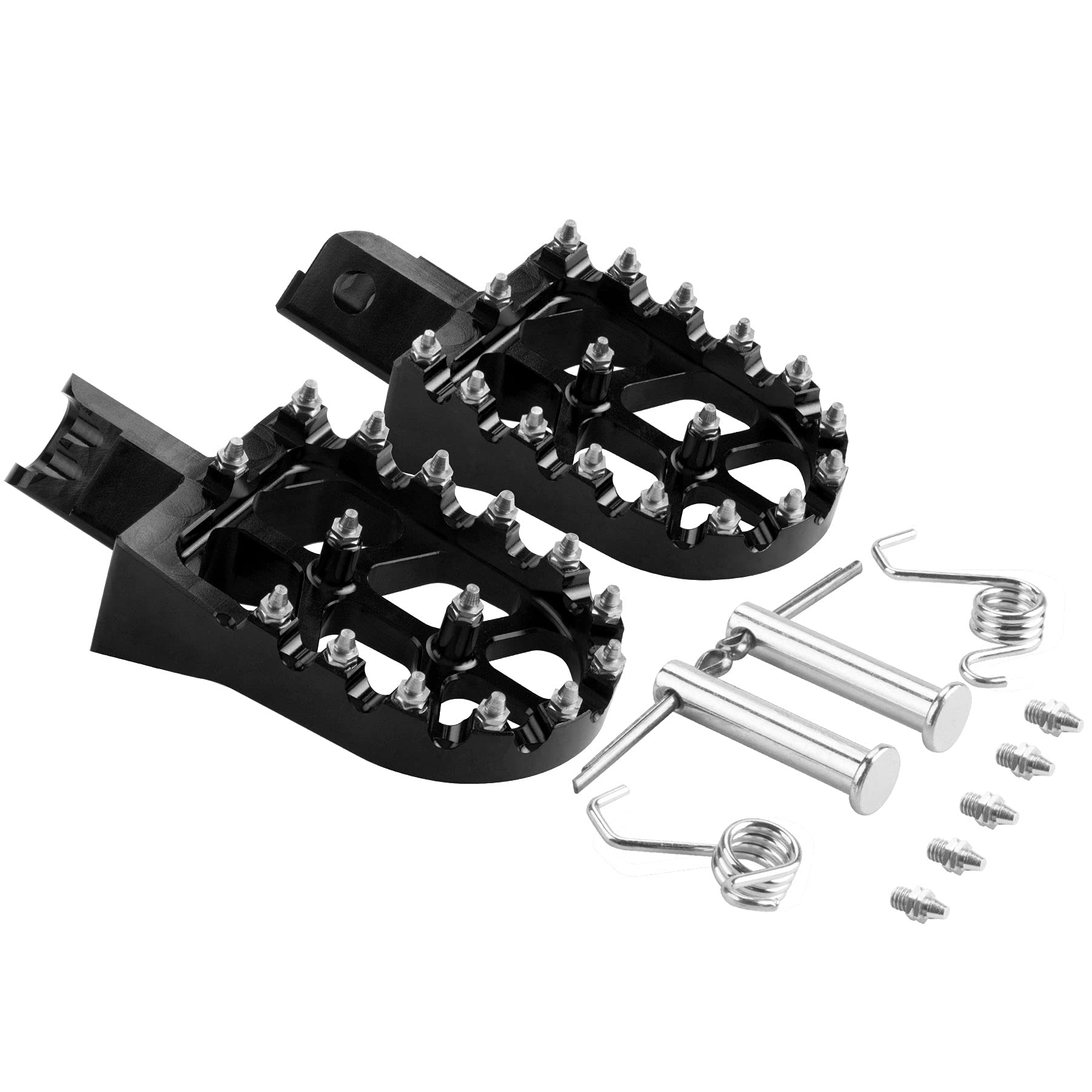 Mwmnun Foot Pegs- Dirt Pit Bike Footpegs Compatible With Crf50 Crf70 Crf110 Xr50 Xr70 Xr110 Pit Bike Chinese Stomp Lucky Mx Tao