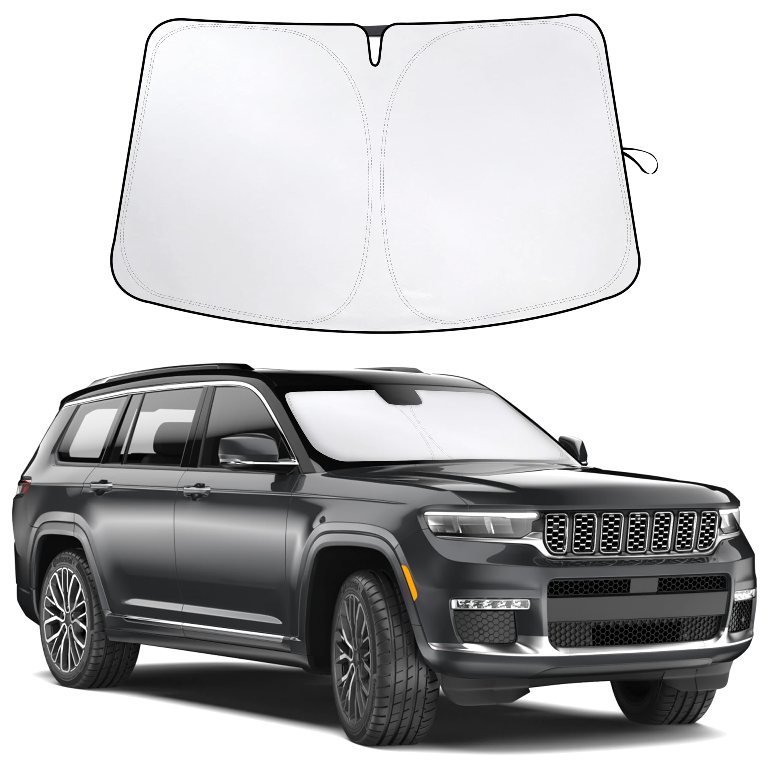 For Jeep Grand Cherokee 2011-2016 2017 2018 2019 2020 Econour Car Windshield Compatible (Not For Grand Cherokee L &Jeep Cherokee