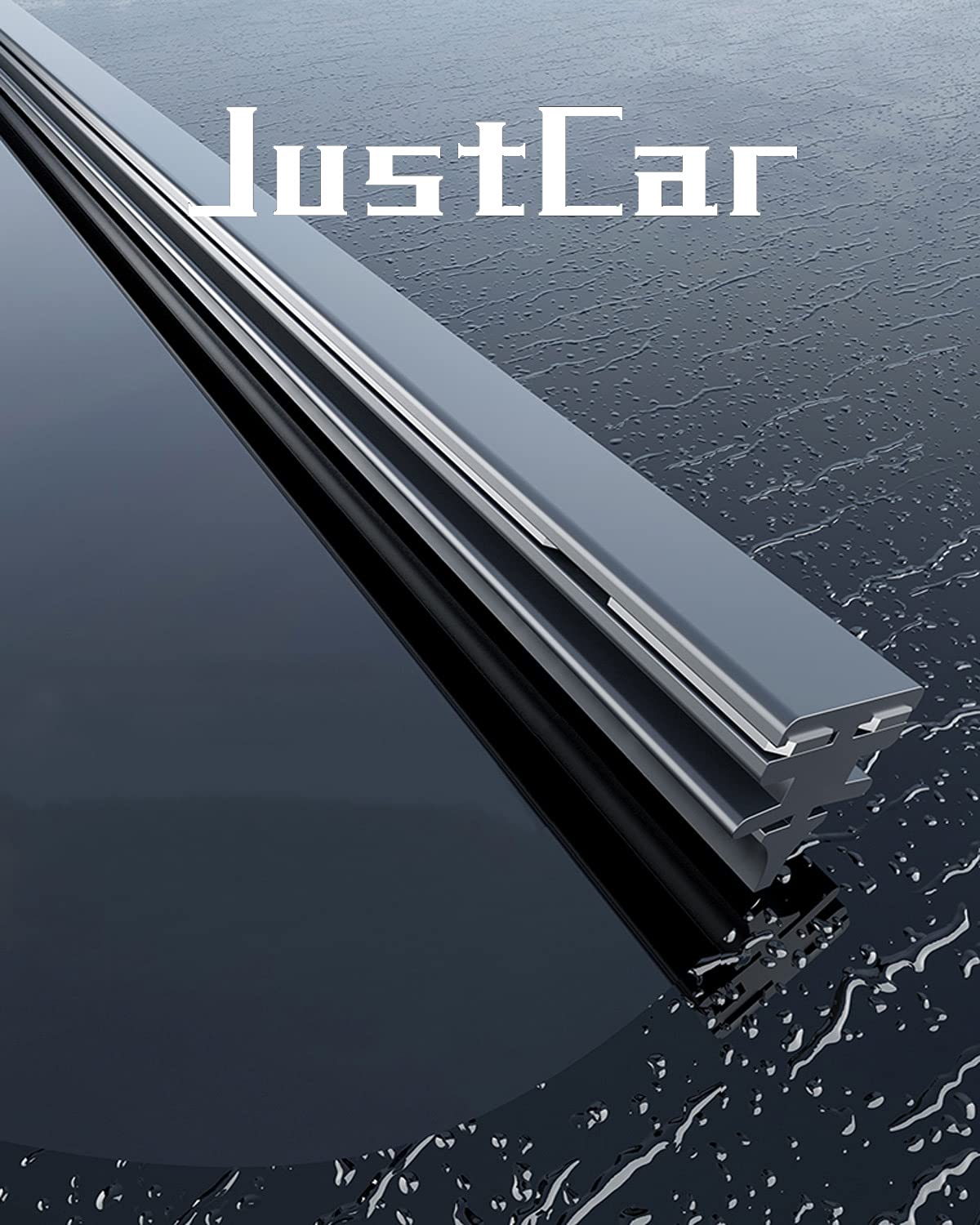 Justcar 21'' And 21'' Windshield Wipers Blades, Oem Quality Premium All-Seasons Wiper Blades,Original Equipment Automotive Repla