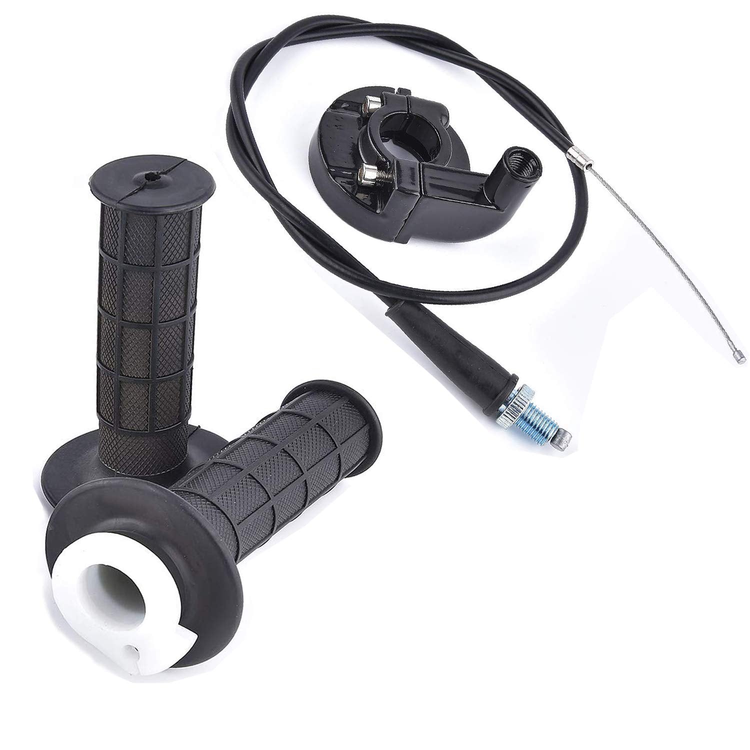 7/8'' Handle Grip Twist Throttle Cable for 50cc 90cc 110cc 125cc 140cc 150cc 200cc 250cc ATV/ATC Dirt Bike Mini Bike 4-stroke Mi