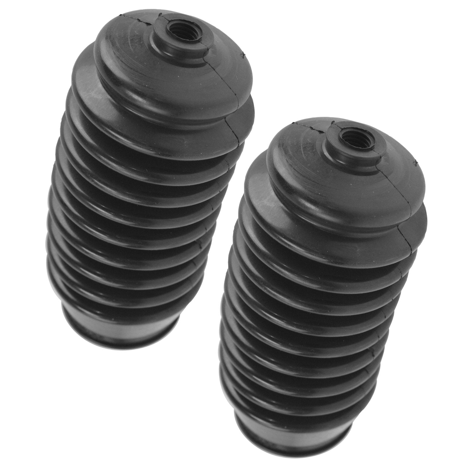 Trq Front Driver & Passenger Side Steering Kit Steering Rack & Pinion Bellow Tie Rod Compatible With 1992-1997 Toyota Paseo 1991