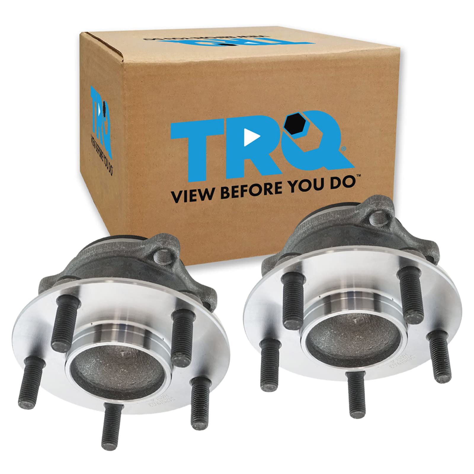 Trq Rear Wheel Hub Bearings Assembly Set Compatible With 2014-2021 Mazda 6 2013-2021 Cx-5