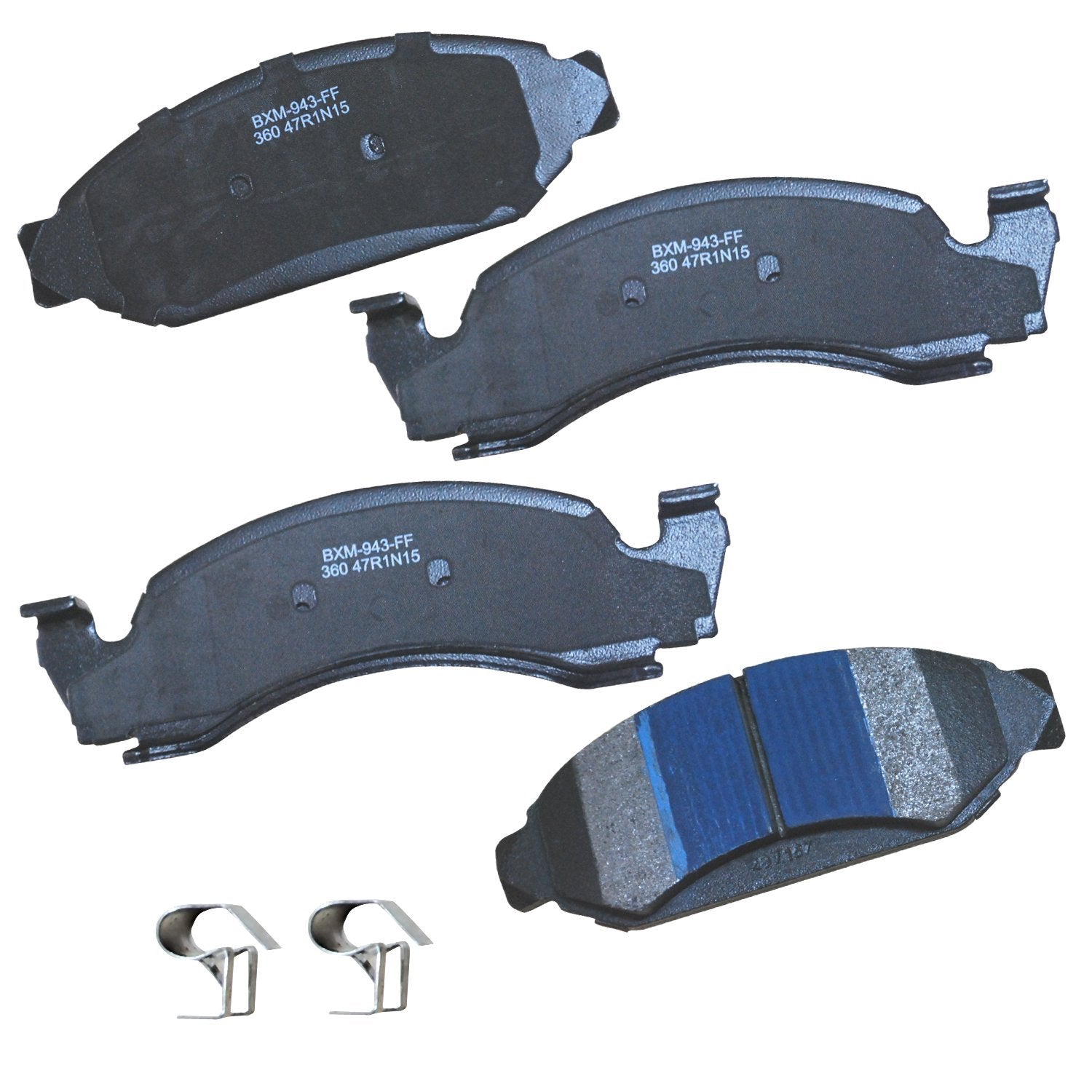 Bendix Premium Sbm360 Semi-Metallic Front Brake Pads For Ford Bronco 1993-1987