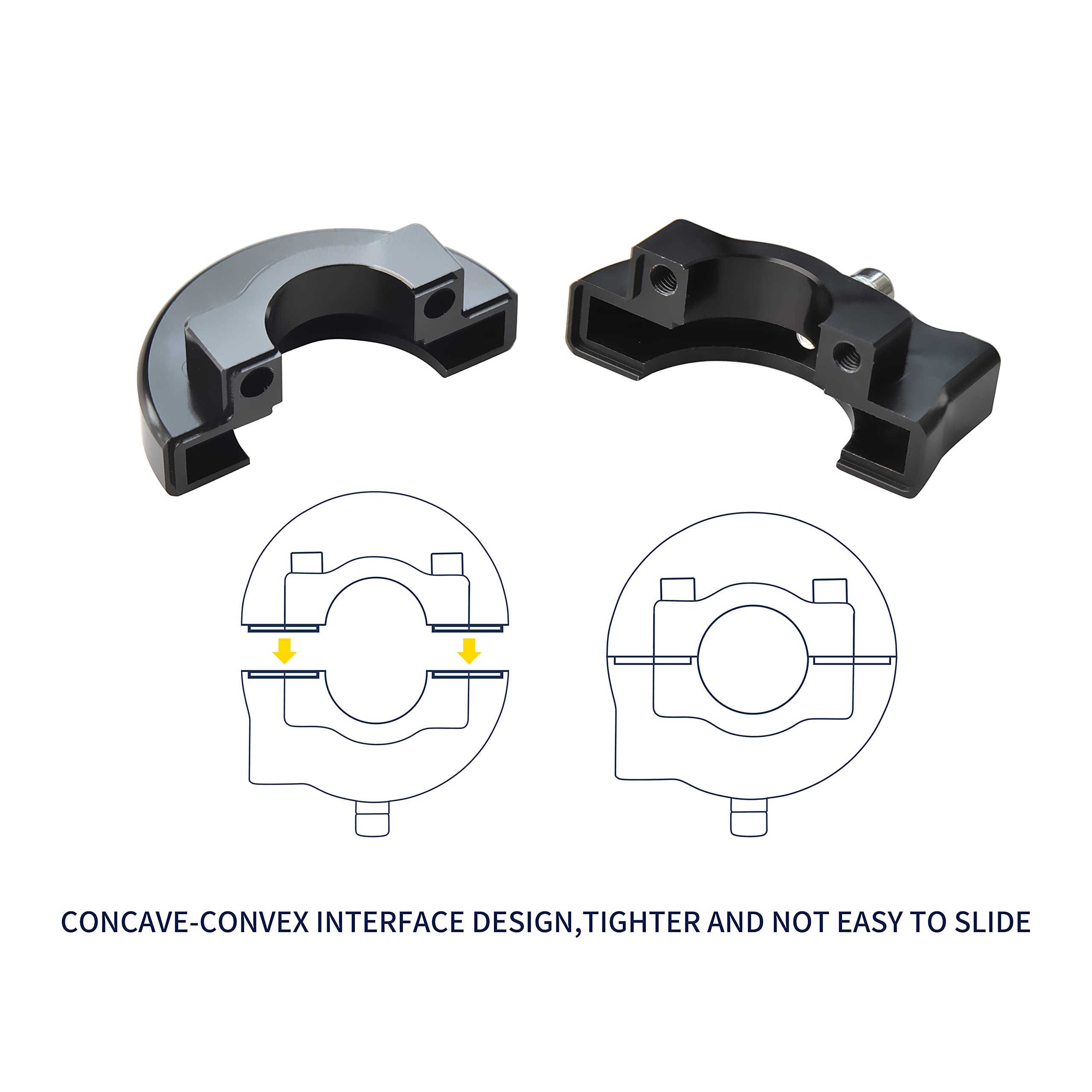 nibbi Universal Replacement High Performance Adjustable Modified Aluminum Cnc 7/8'' Throttle Handlebar Accelerator Fit Motorcycl