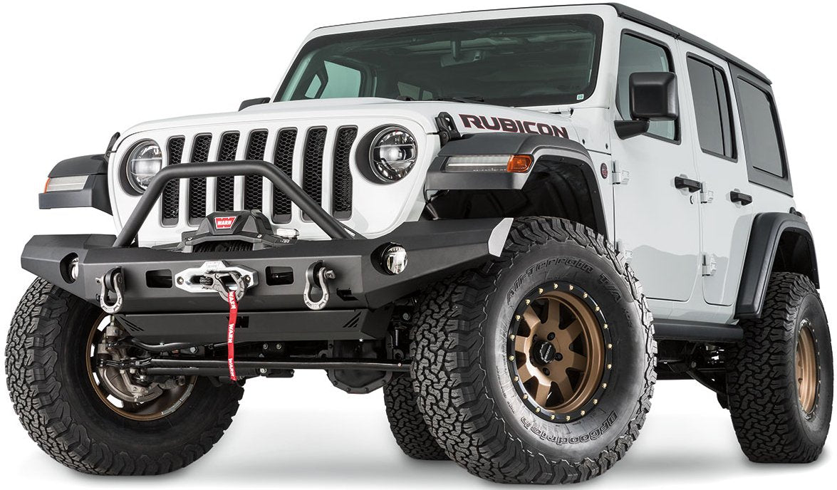 Warn 101445 Skid Plate For Jeep Jl Wrangler Elite Series Front Bumper, Skid Plate Cover