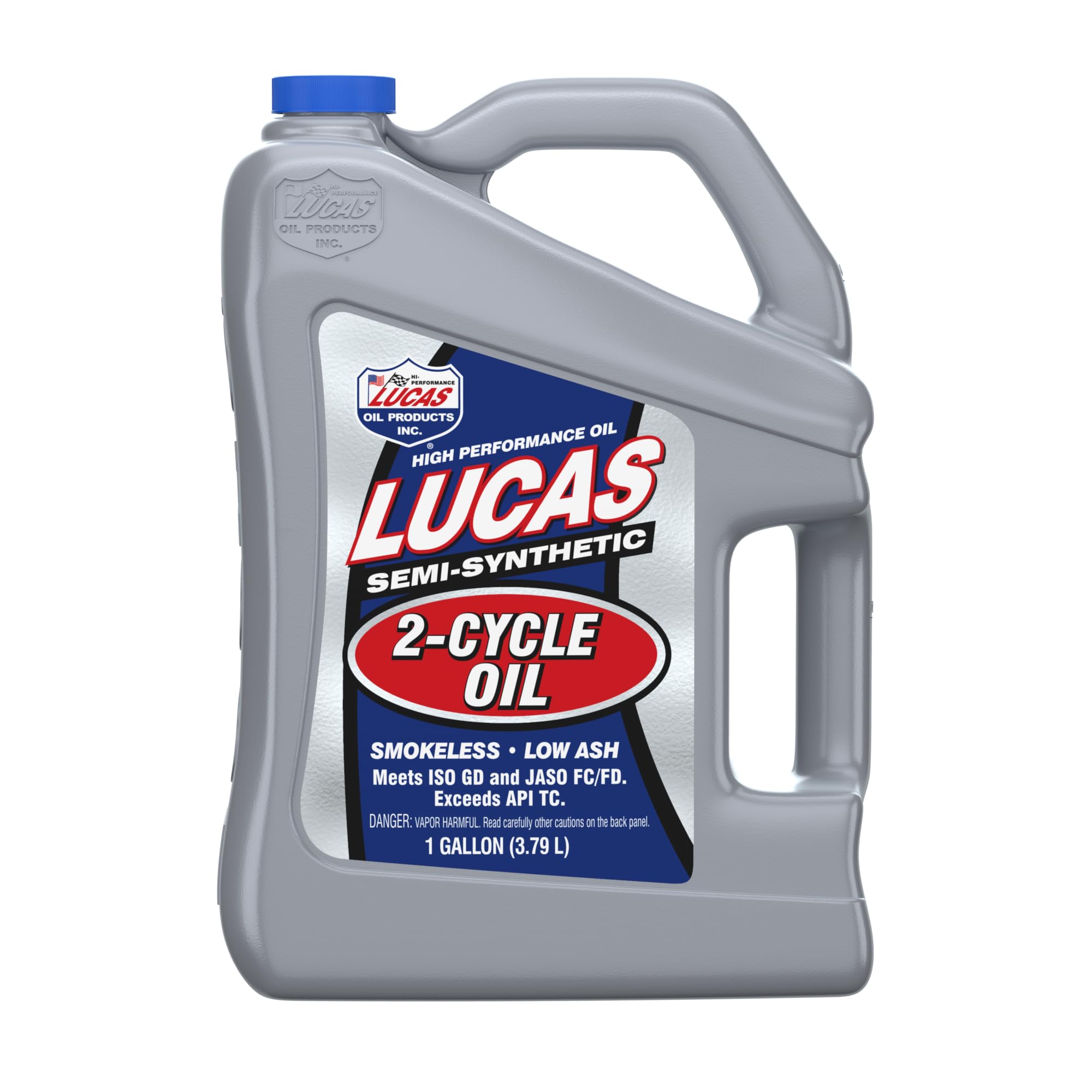 Lucas Oil 10115 Semi-Synthetic 2-Cycle Oil - 1 Gallon Jug