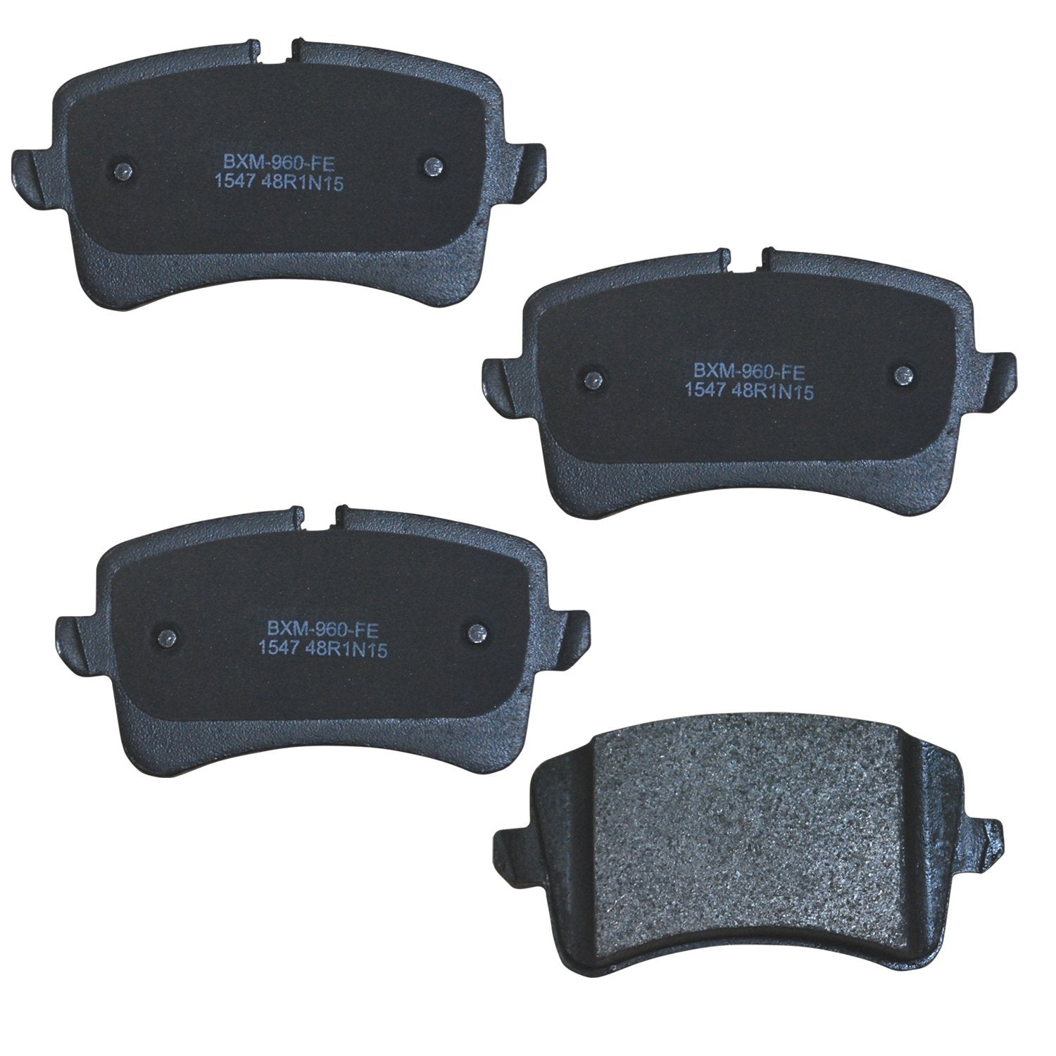 Bendix Premium Sbm1547 Semi-Metallic Rear Brake Pads For Select Models Audi A6, A6 Quattro, A7, A7 A8 Rs5, Rs7, Rs Q3, S6, S7, S
