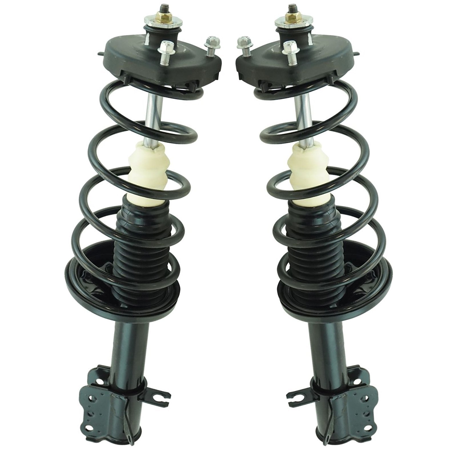 Trq Rear Strut & Coil Spring Assembly Set Driver & Passenger Sides Compatible With 99-03 Mazda Protege