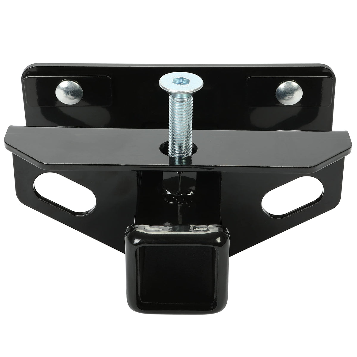 Class 3 Trailer Hitch & Cover Kit Compatible With 2003-2023 Dodge Ram 1500 2500 3500 2'' Rear Receiver Hitch Tow Towing Trailer 