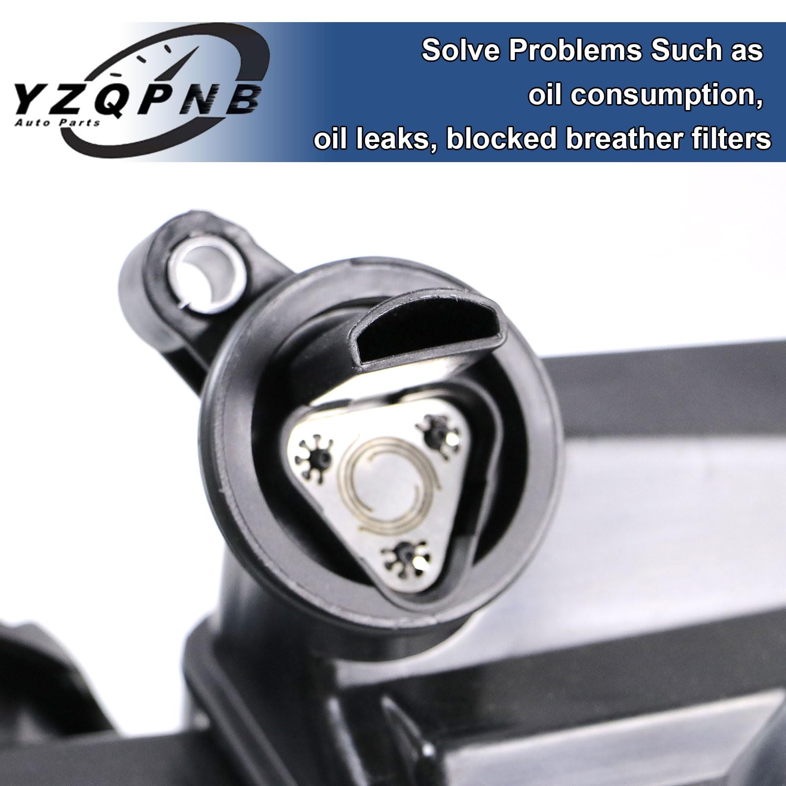 Yzqpnb Oil Separator Assembly Compatible With 2011-2016 Ford F250 F350 F450 F550 Super Duty 6.7L V8 Powerstroke Diesel Pcv Ccv V