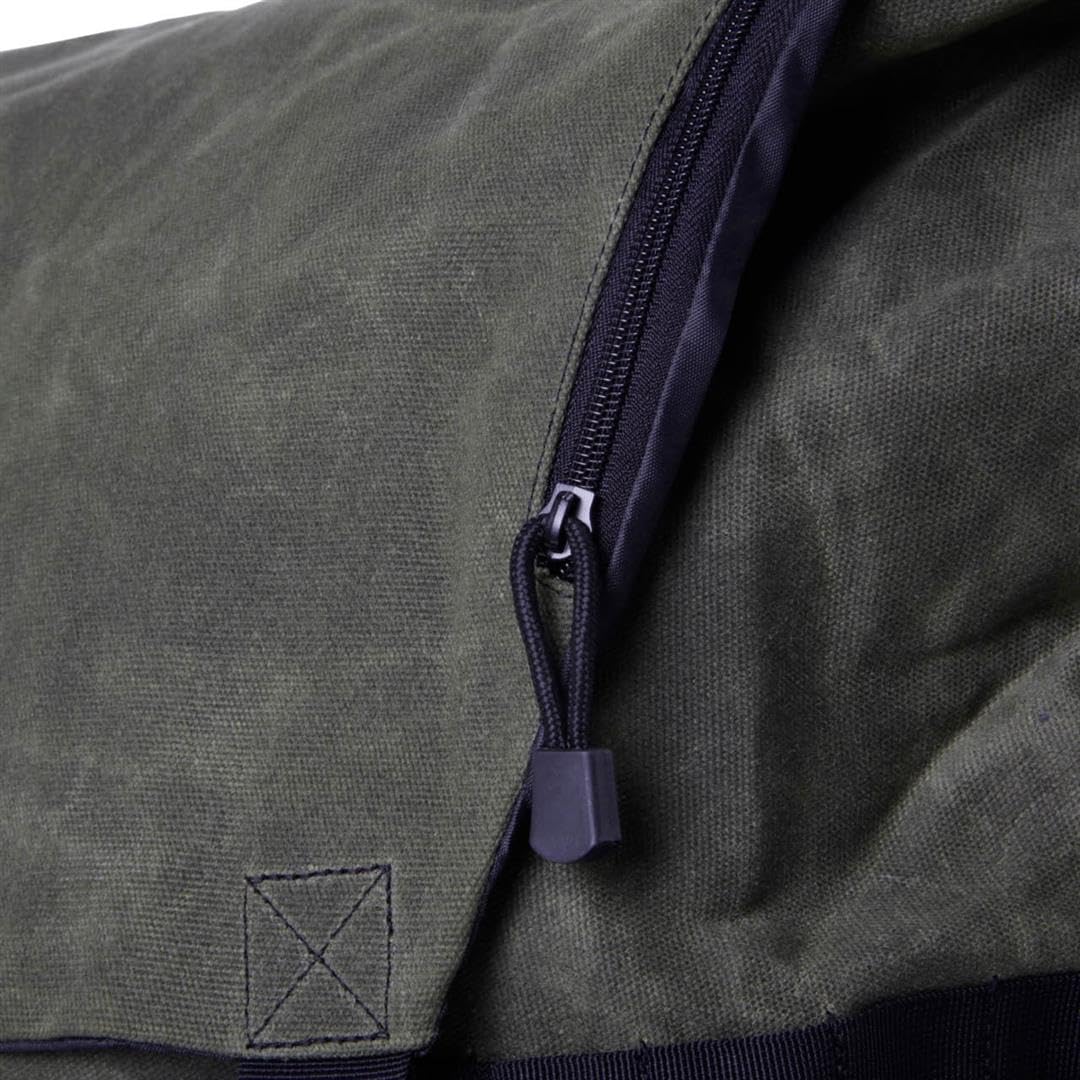 Overland Vehicle Systems Canyon Extra Large Trash Bag Tire Mount - #16 Waxed Canvas