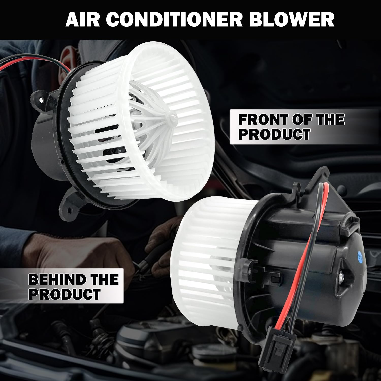 Aspligo 87760 Ac Heater Blower Motor Fan Assembly Fit For Porsche Panamera 2010 2011 2012 2013 2014 2015 2016 97057391200, 97057