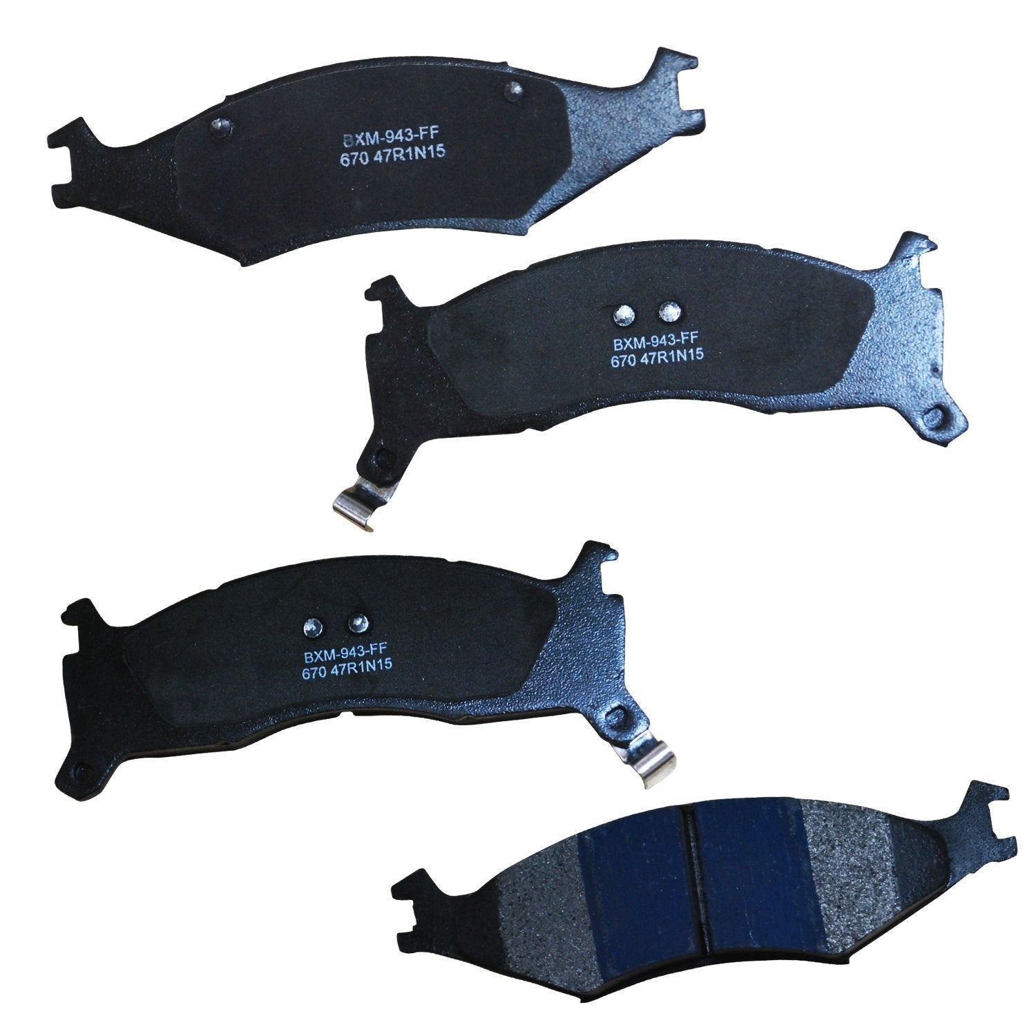 Bendix Premium Sbm670 Semi-Metallic Front Brake Pads For Kia Sportage 1997-1995