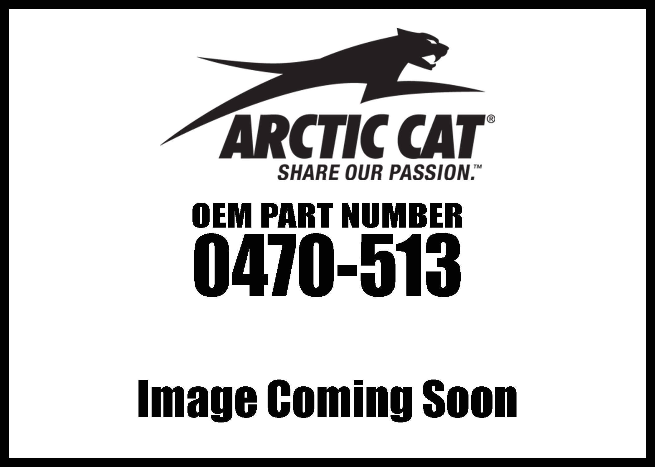 Arctic Cat 0470513 COVER, STORAGE BOX, Black