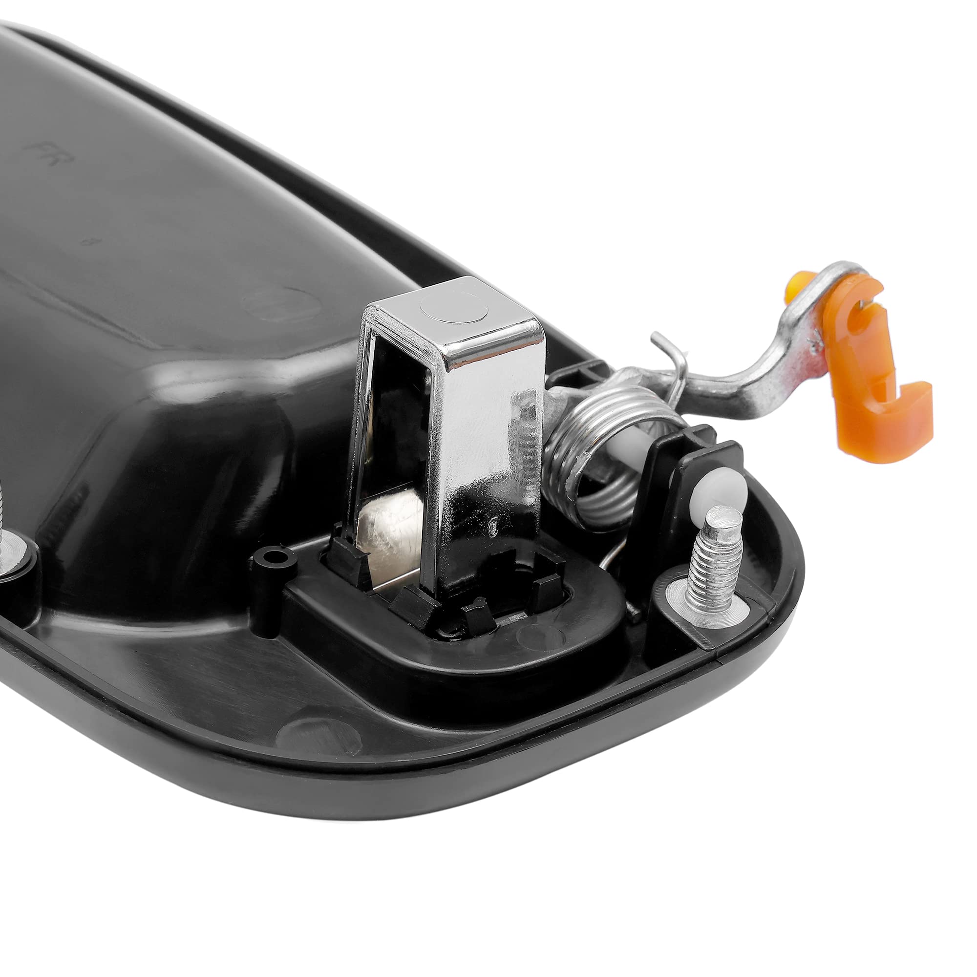 Exterior Door Handles, Compatible With 1999-2007 Chevy Silverado Suburban Tahoe Avalanche, Gmc Sierra Yukon, Cadillac Escalade, Chrome Lever, Front Left Driver & Right Passenger | 15034985, 15182406