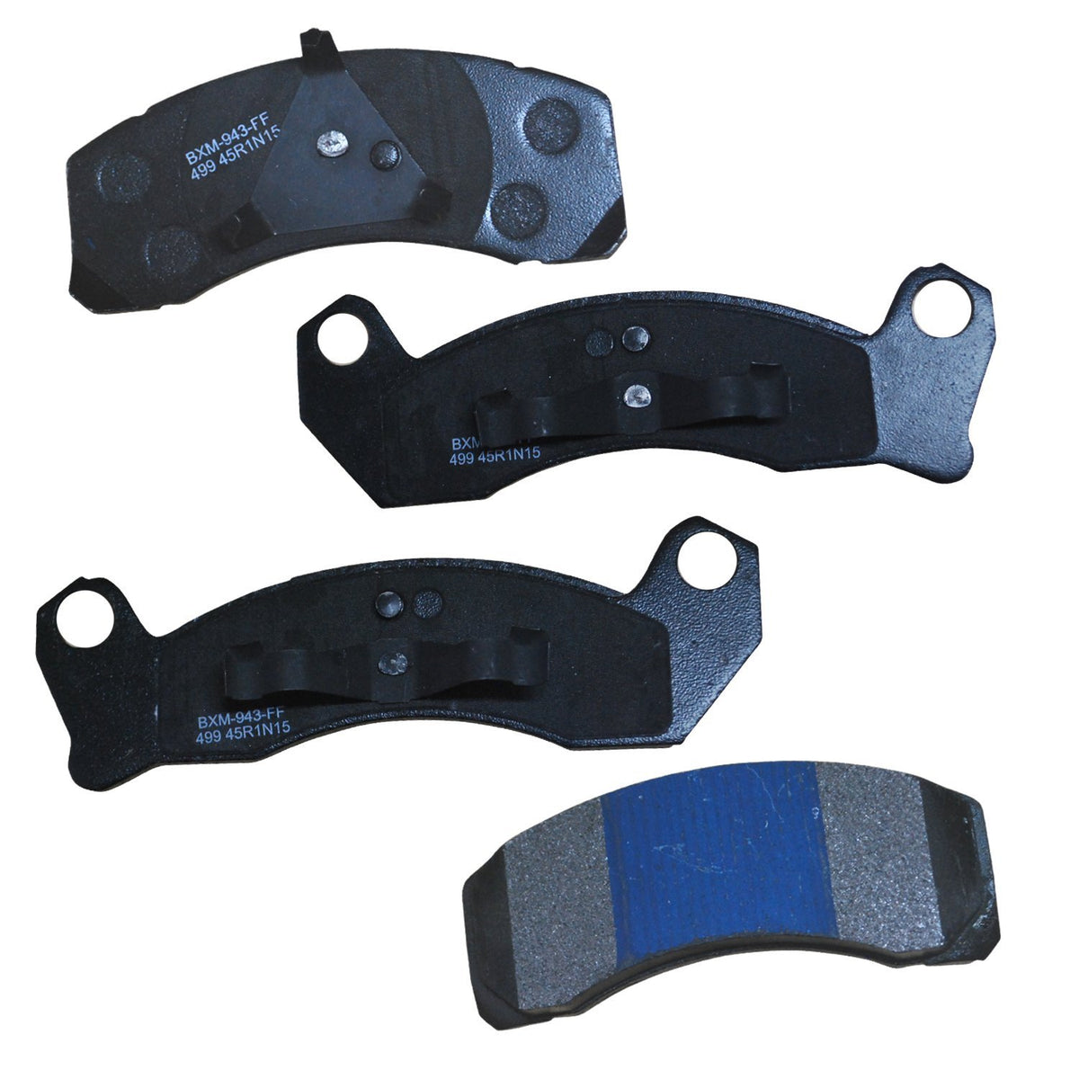 Bendix Premium Sbm499 Semi-Metallic Front Brake Pads For Ford Crown Victoria 1994-1993, Grand Marquis 1994-1992, Lincoln Town Ca