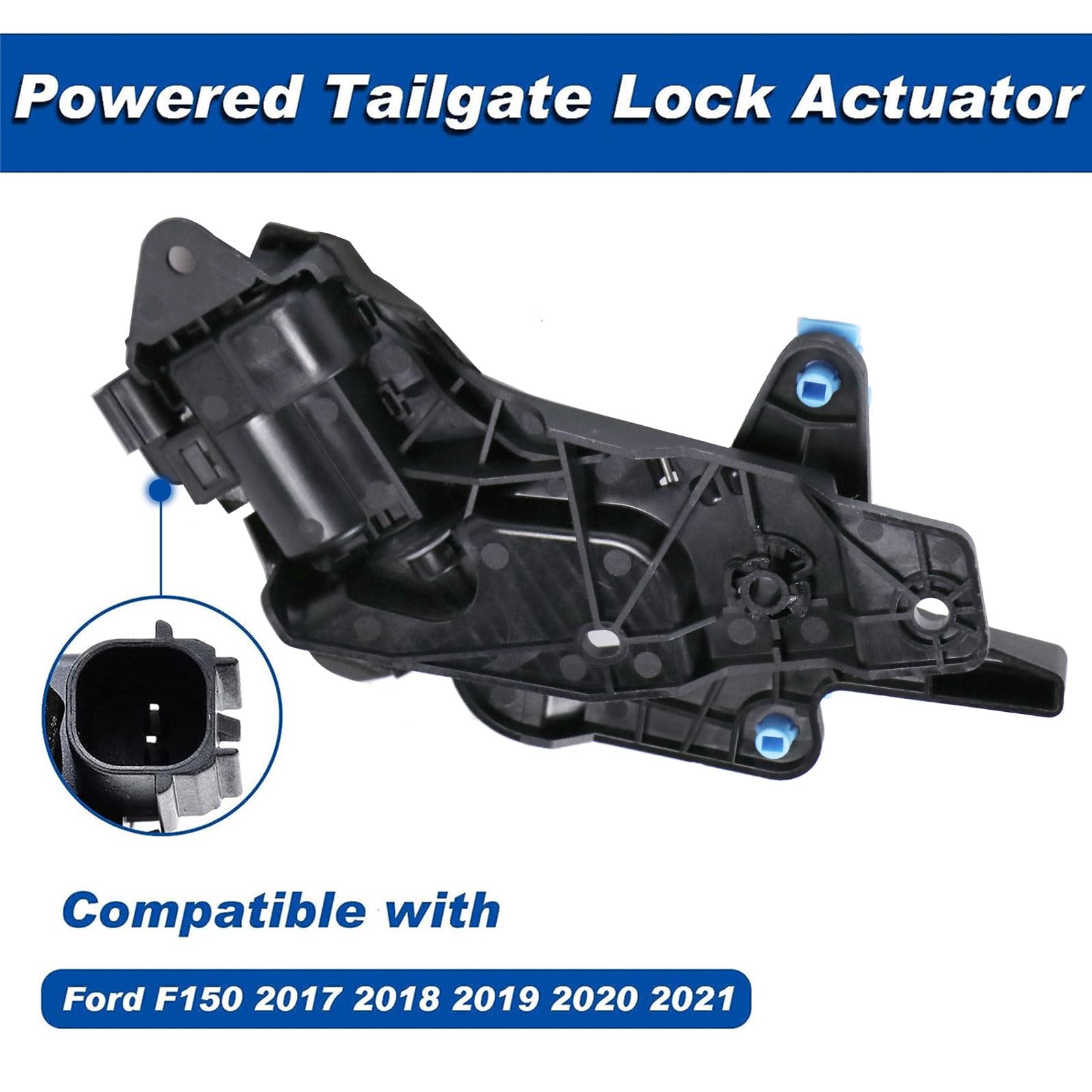 Powered Tailgate Lock Actuator Compatible With Ford F150 2017 2018 2019 2020 2021 Replace Oe# Gc3Z9943170E