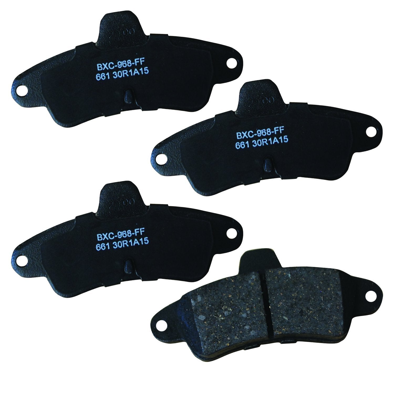 Bendix Premium Sbc661 Ceramic Rear Brake Pads For Ford Contour 2000-1995, Mystique 2000-1995, Mercury Cougar 2000-1999, Mystique