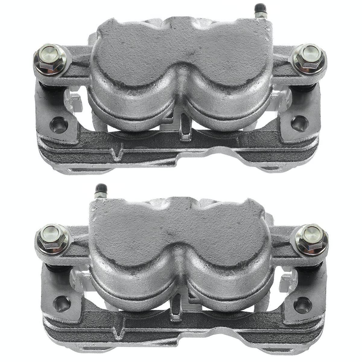 Autoshack Brake Caliper With Bracket Assembly Pair Front Replacement For Chevrolet Tahoe Silverado 1500 Rear Replacement For Silverado 1500 2500 3500 Hd Classic Gmc Sierra 1500 2500 3500 Hd Bc2688Pr
