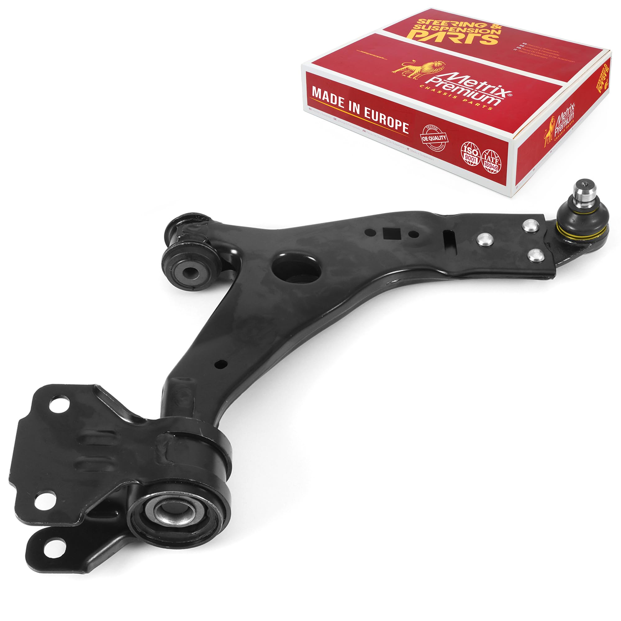 Metrix Premium Chassis Parts - Front Right Lower Control Arm W Ball Joint & Bushing Assembly Fits 2016-2018 Ford Focus Awd, 2013