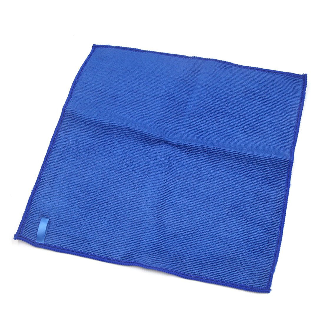 uxcell Clean Clay Design Microfiber Auto Car Towel Drying Washing Cloth Blue 12.6 x 12.6