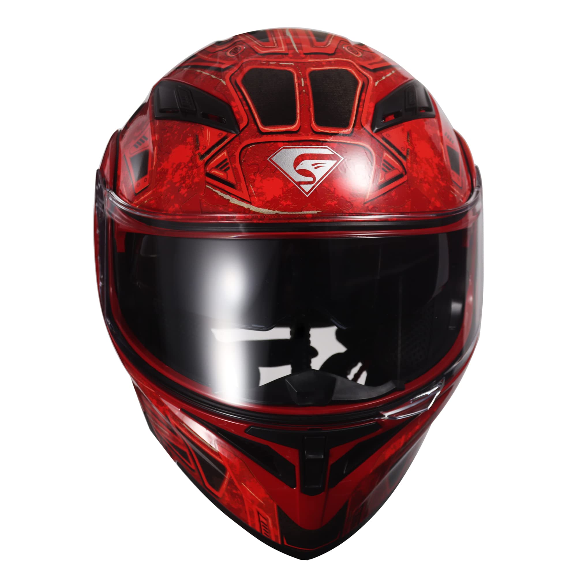 Kypara Motorcycle Dual Visor Flip Up Modular Full Face Helmet With Dot Certification Of Impressionism (L, Demon Slayer)