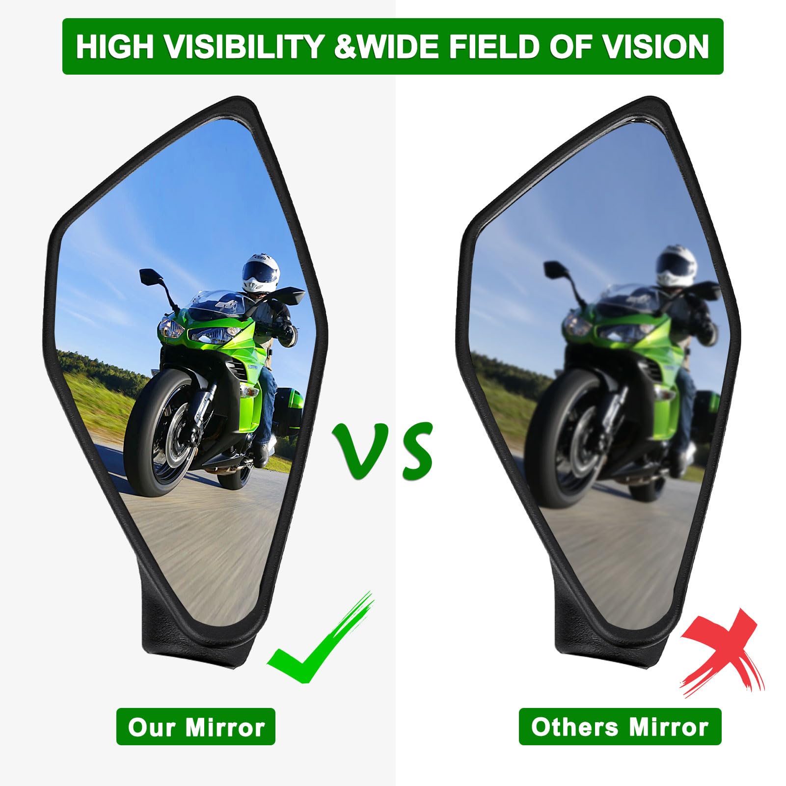 REFITIAL Ninja 300 Mirrors