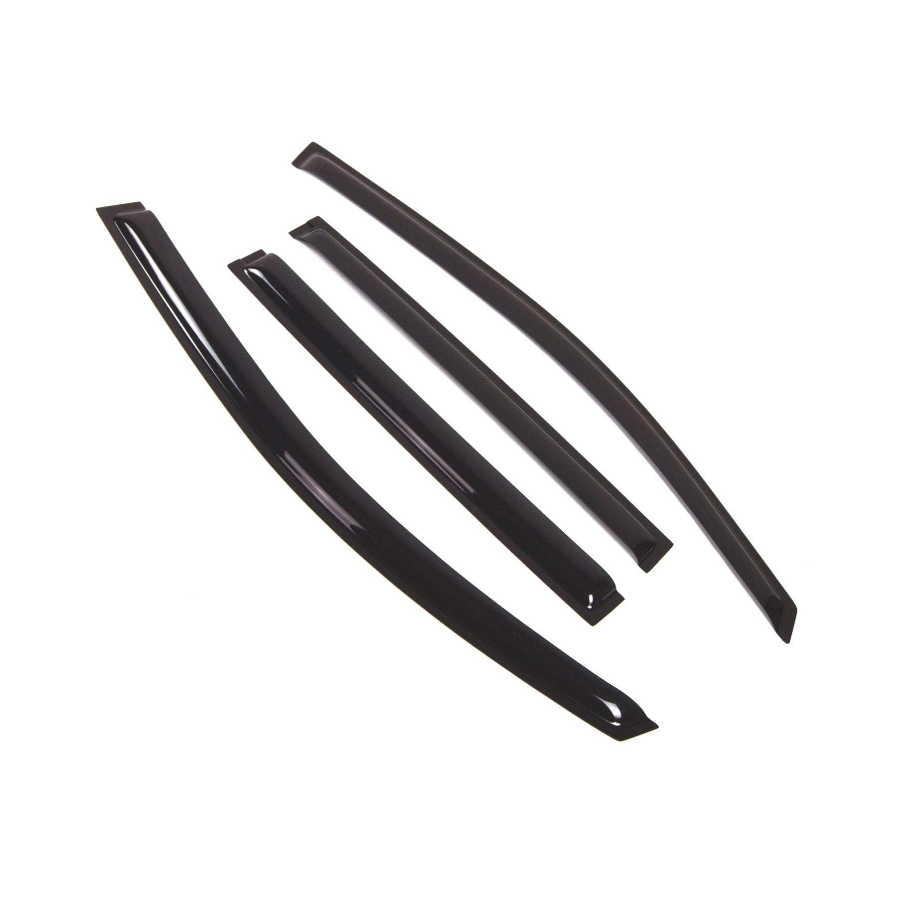 Car Window Rain Guard | Outside Mount Visors Auto Side Window Deflectors | Windows Visor Rain Shields Compatible With 2004-2016