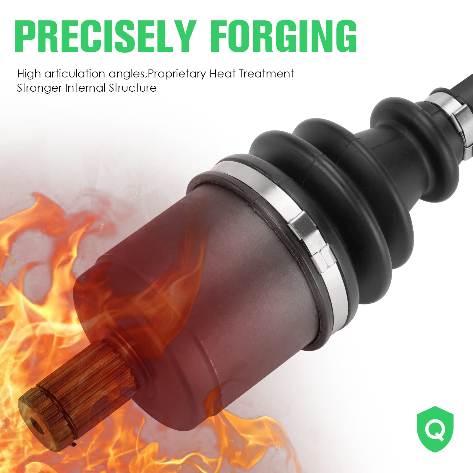 Youxmoto Front Left/Right Cv Axle & Wheel Bearing Kit Fit For Polaris Ranger 500 700 800 4X4 Efi 2009 2010 2011 2012 2013 2014 2