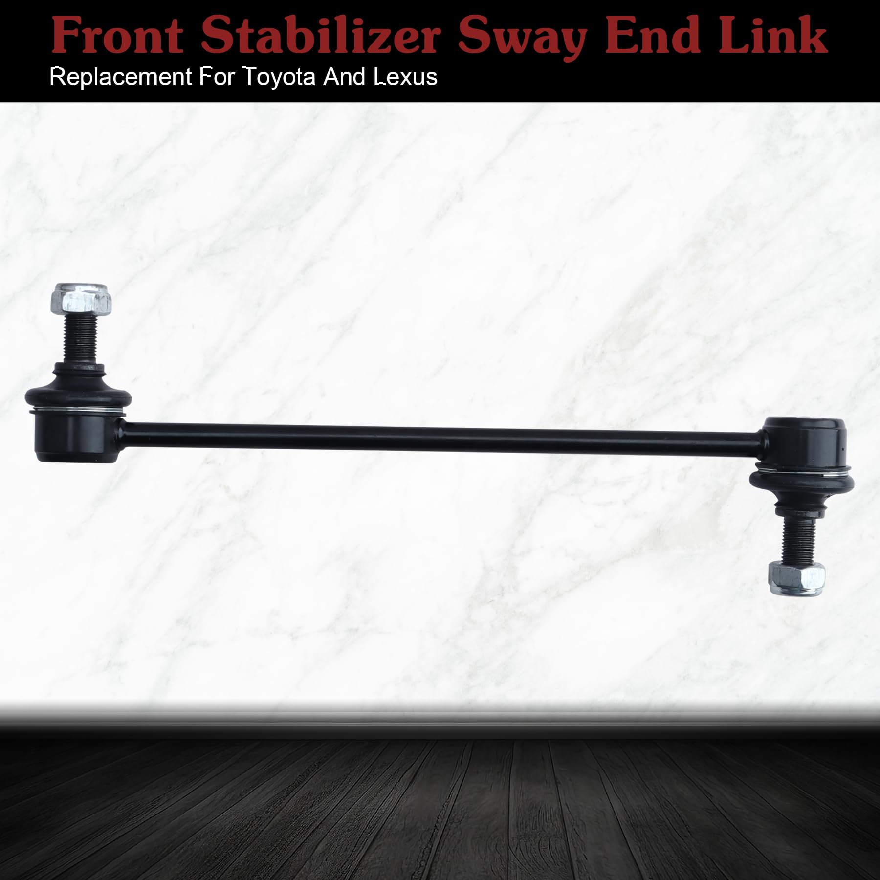 Stiueoav K90344 Sway Bar Link - Front Stabilizer End Link Compatible With 2002-2003 Lexus Es300?2004-2006 Lexus Es330/Rx330?2005