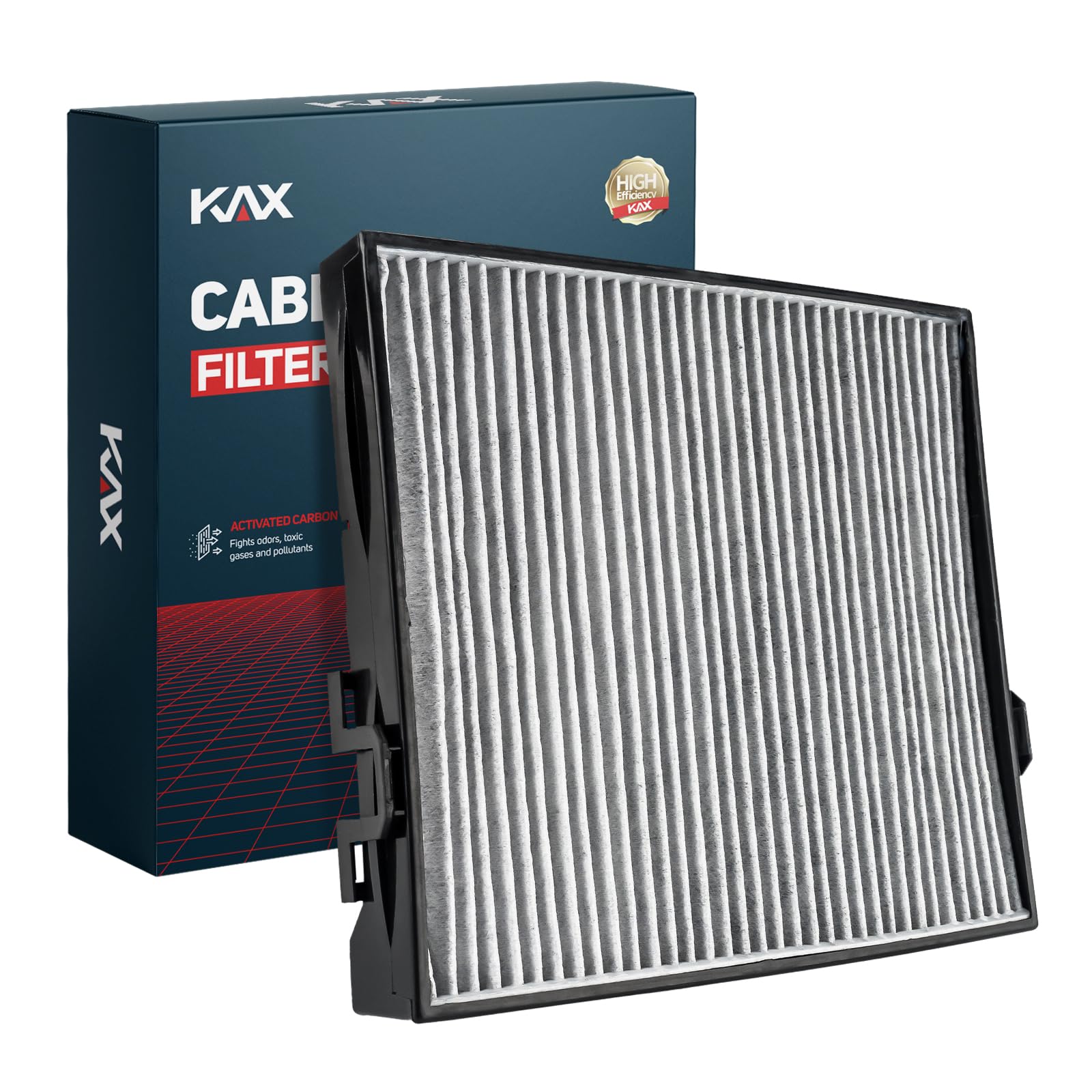 Kax Cabin Air Filter, Cf10745 Replacement For Subaru Forester 2003 2005 2006 2007 2008, W/Activated Carbon Passenger Compartment