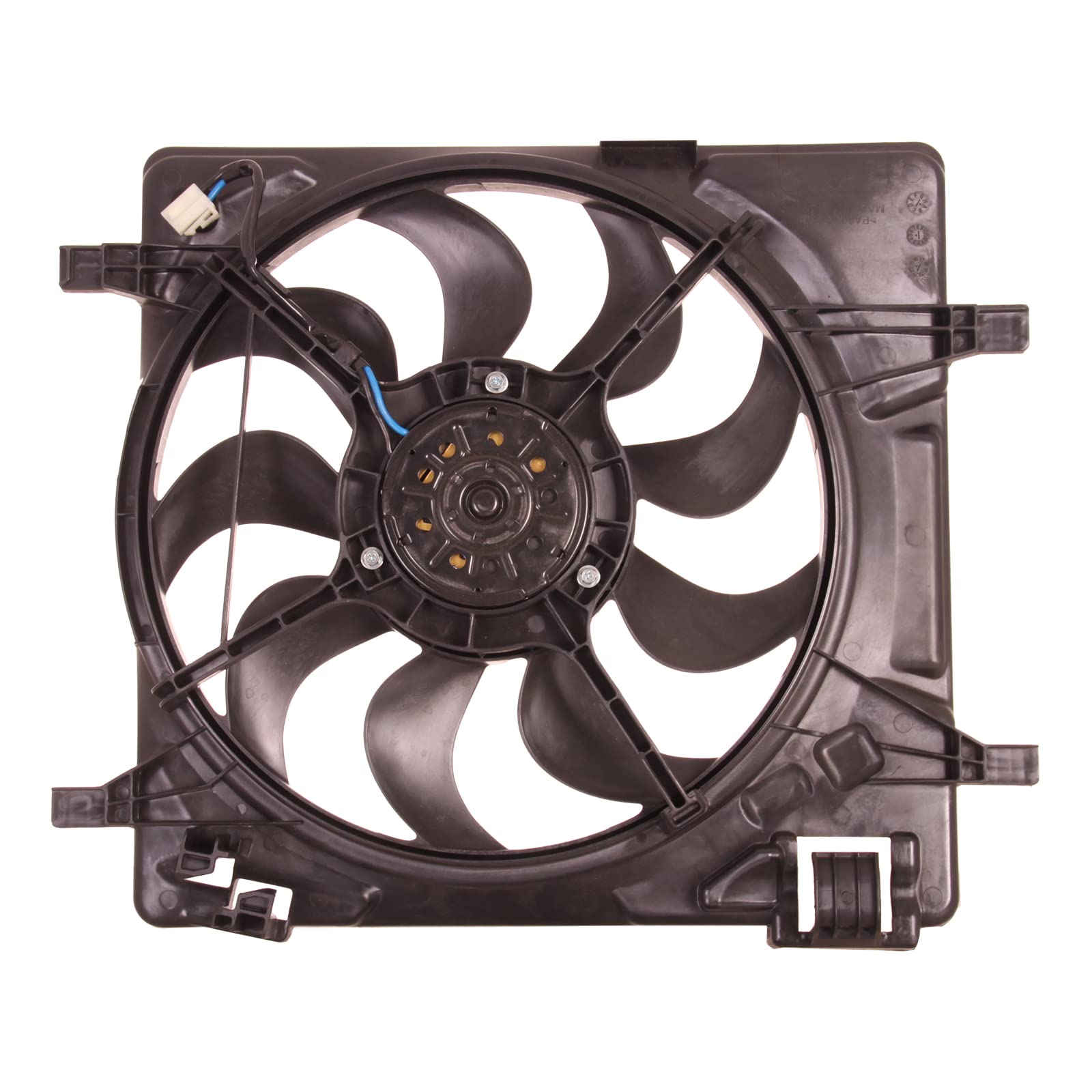 TYG OE Replacement(CAPA Quality) Cooling Fan Extra Silent for 2013-2015 Chevrolet Spark L4/1.2 | 95205516 | GM3115255 | 621-556