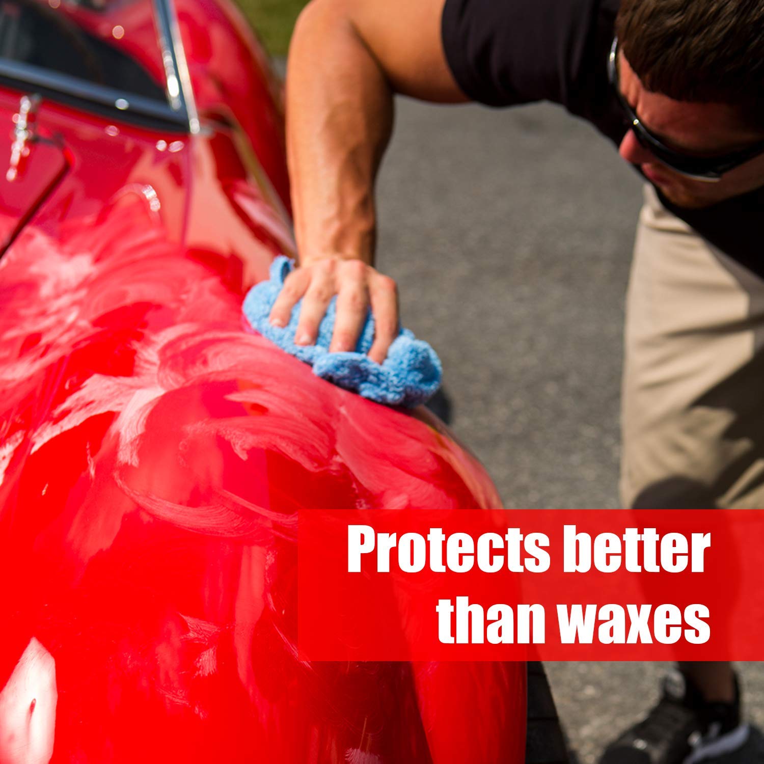 Stoner Car Care 95410 Visible Shine Synthetic Polymer Sealant - Incredibly Reflective Shine and Long Lasting Protection Against