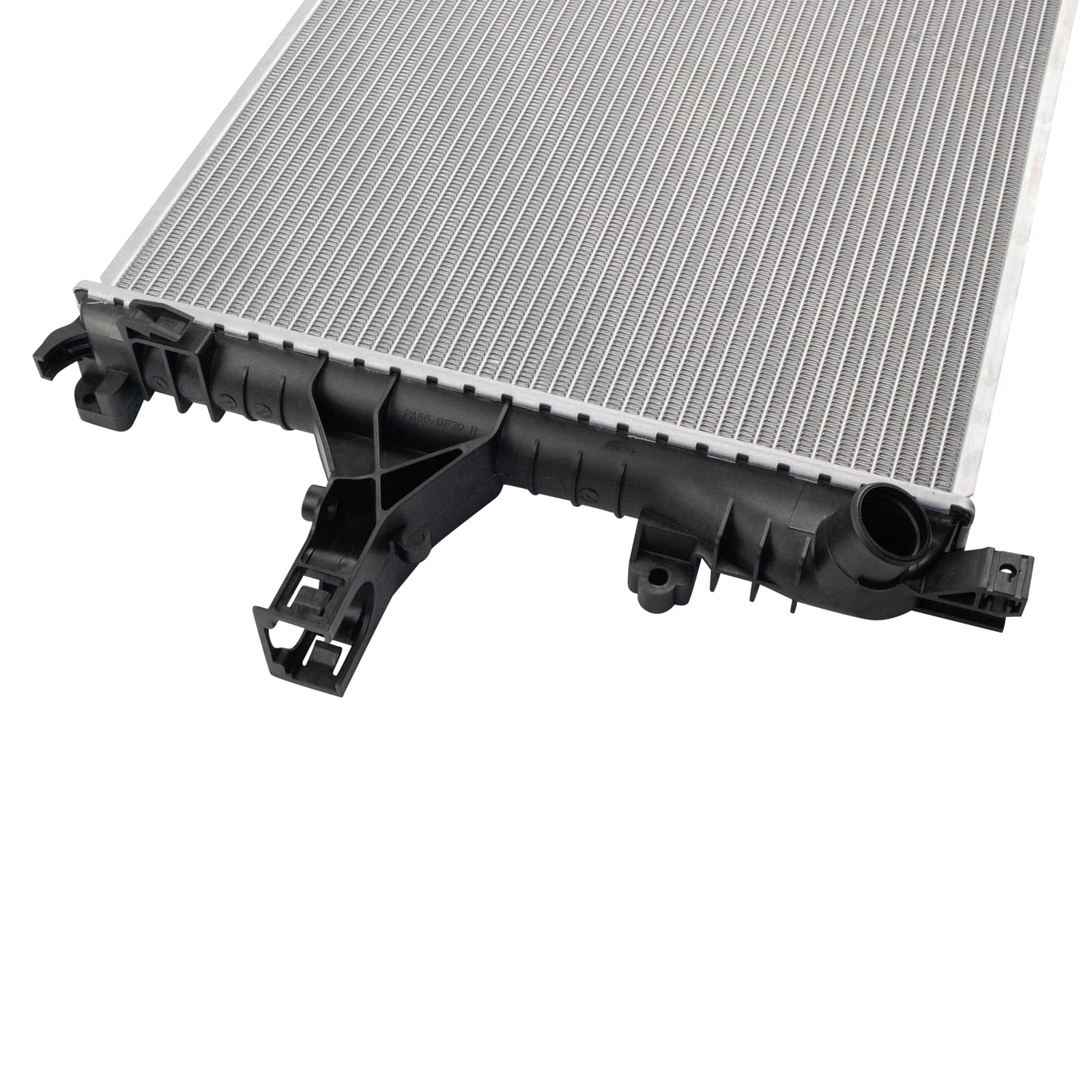 Trq Radiator Assembly Aluminum Core Compatible With 01-09 Volvo S60 99-06 S80 99-07 V70 03-07 Xc70 Cu2805 Vo3010102
