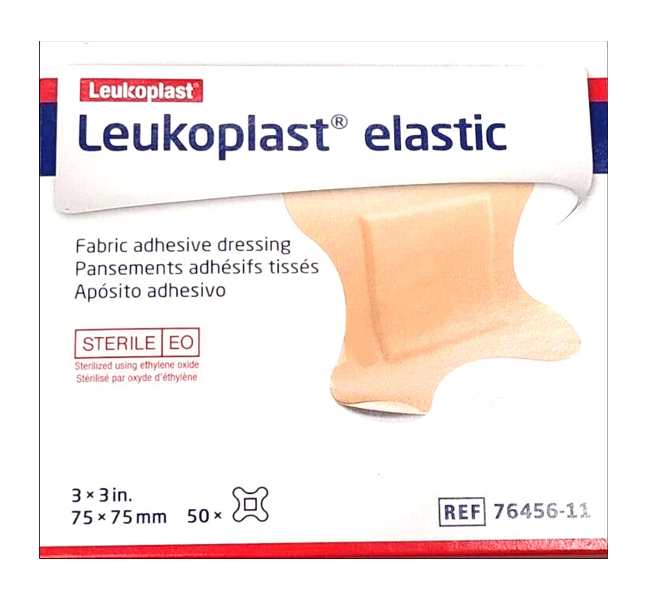 BSN Medical 00385 Coverlet Extremely Absorbent Bandage, 4Wing, 3 Width, 3 Length, Pack of 50