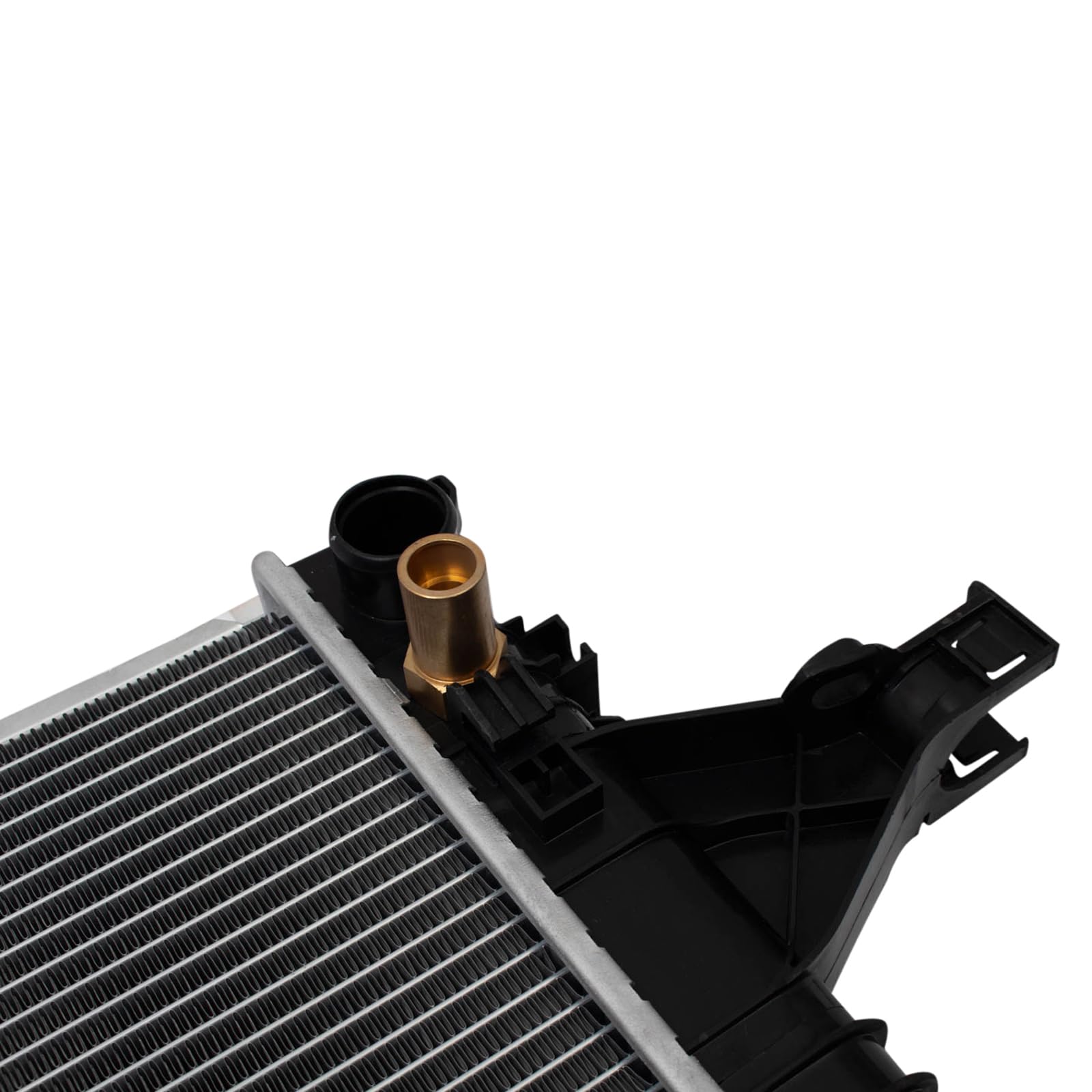 Trq Radiator Assembly Aluminum Core Compatible With 03-14 Volvo Xc90 Cu2878 Vo3010119