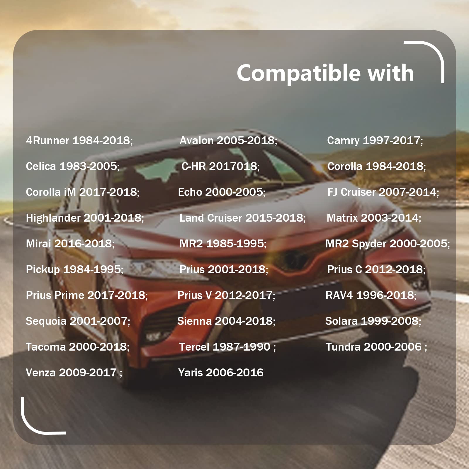 20Pcs Tailgate Handle Door Lock Rod Clips Tailgate Handle Rod Clip Replacement For Toyota Tundra Camry Corolla Echo Highlander 69293-12030 69293-12040