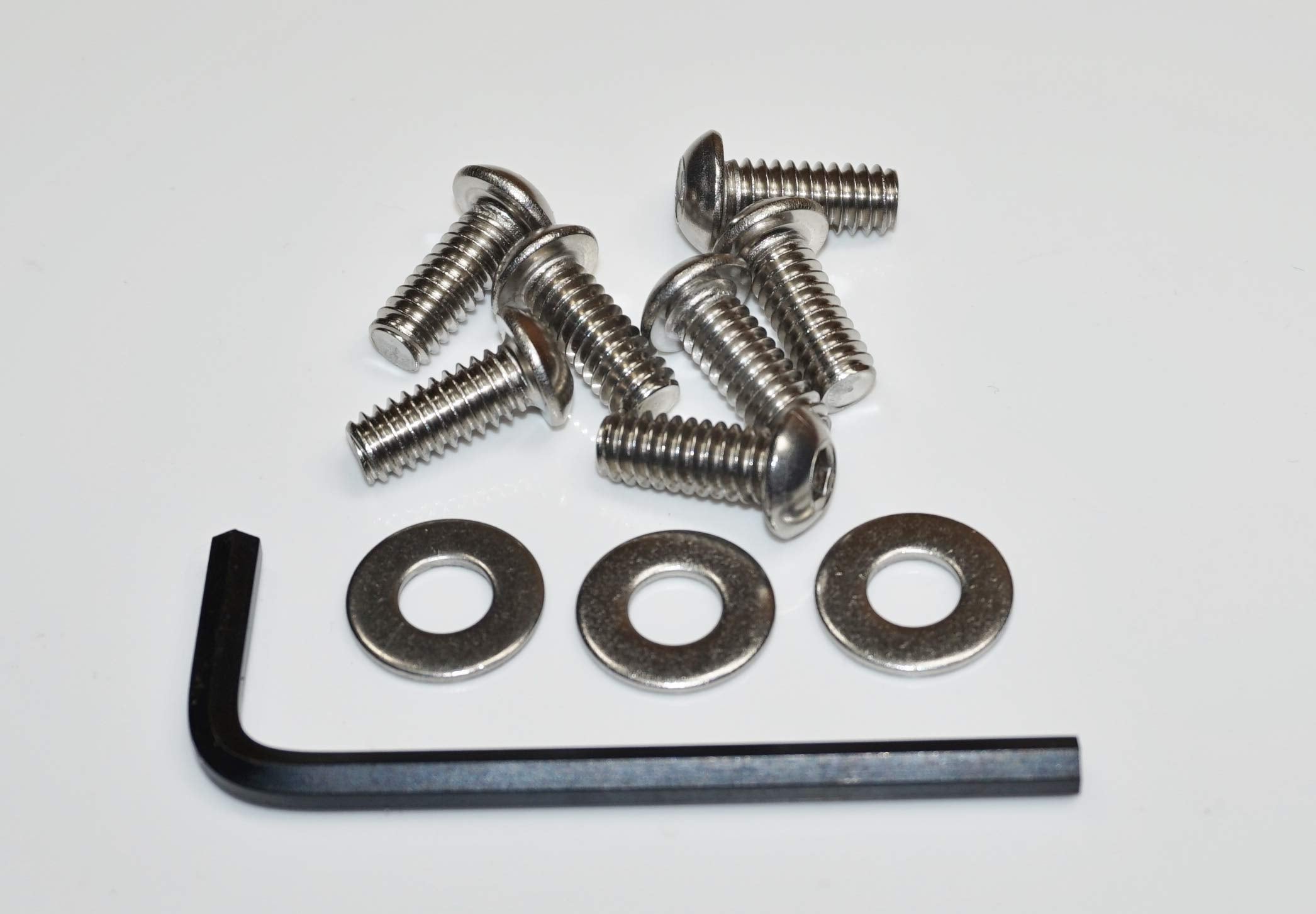 7-Stainless Steel Batwing Fairing/Windshield Trim Bolt Kit Are Replacement/Compatible With Harley-Davidson Years 1996-2022