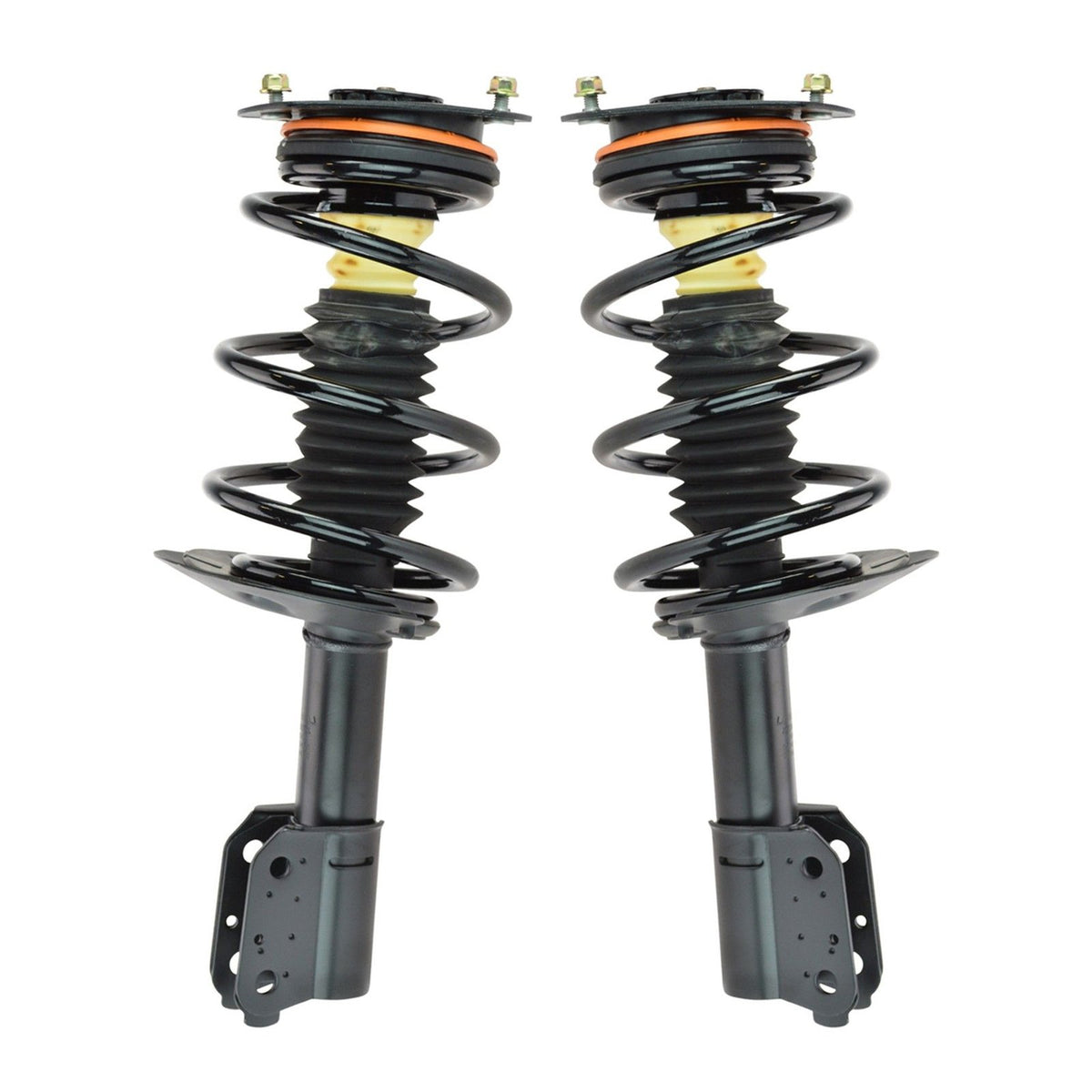 Trq Front Strut & Coil Spring Assembly Set Driver & Passenger Sides Compatible With 97-05 Chevrolet Venture 97-04 Oldsmobile Sil