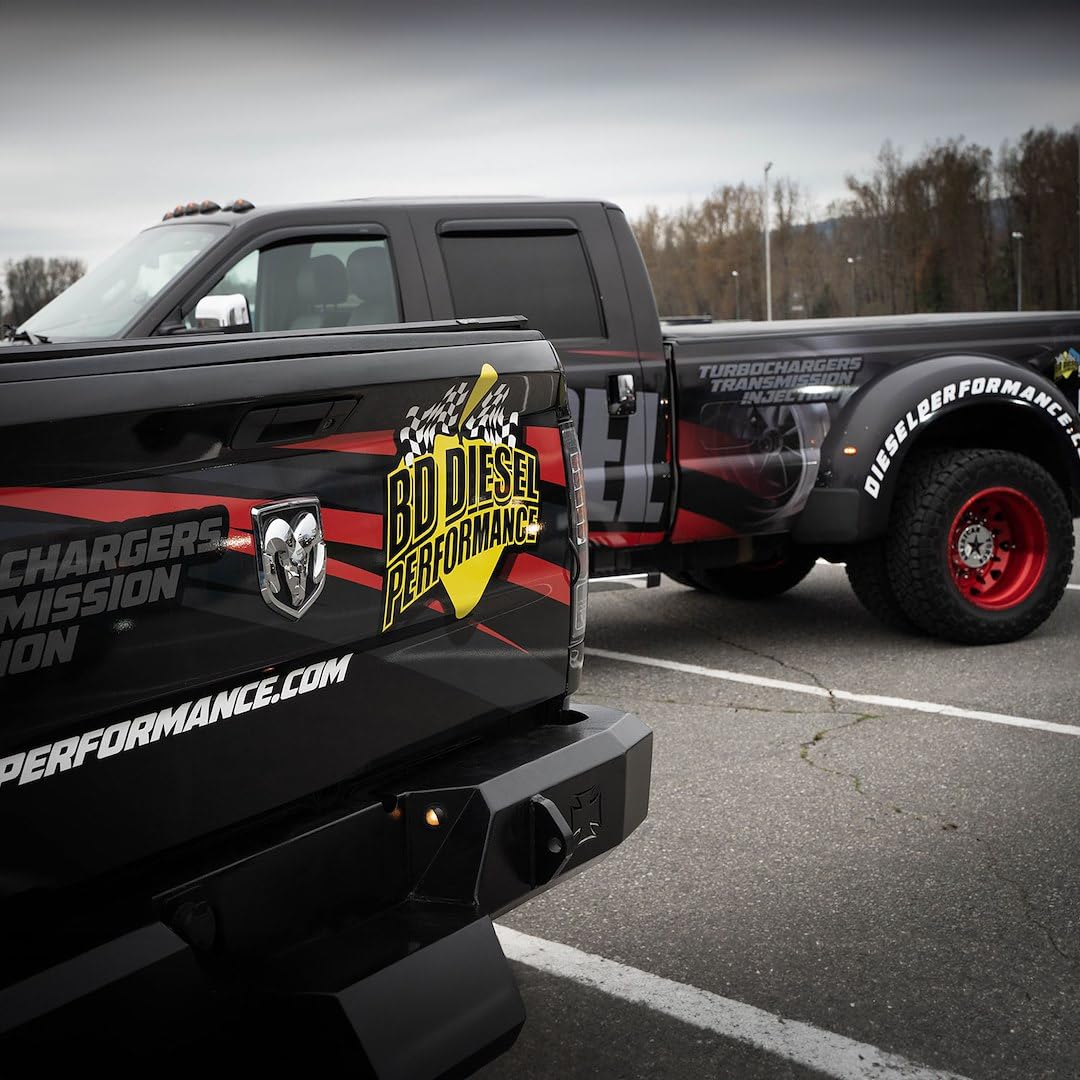 Bd Diesel Performance 1061525 Transmission Pan, Black