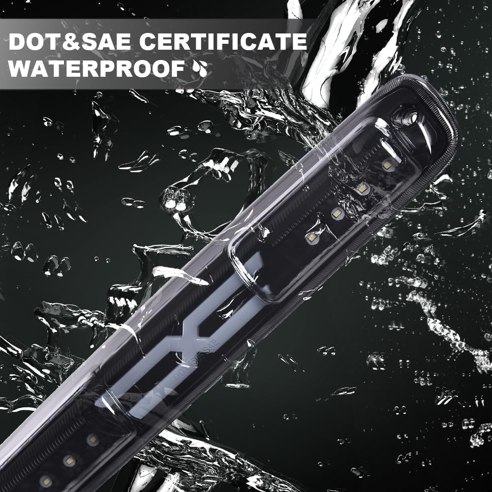 Pit66 3Rd Brake Light Compatible With 1999-2007 Chevy Silverado 1500 2500 3500 & Hd Models /1999-2007 Gmc Sierra 1500 2500 3500