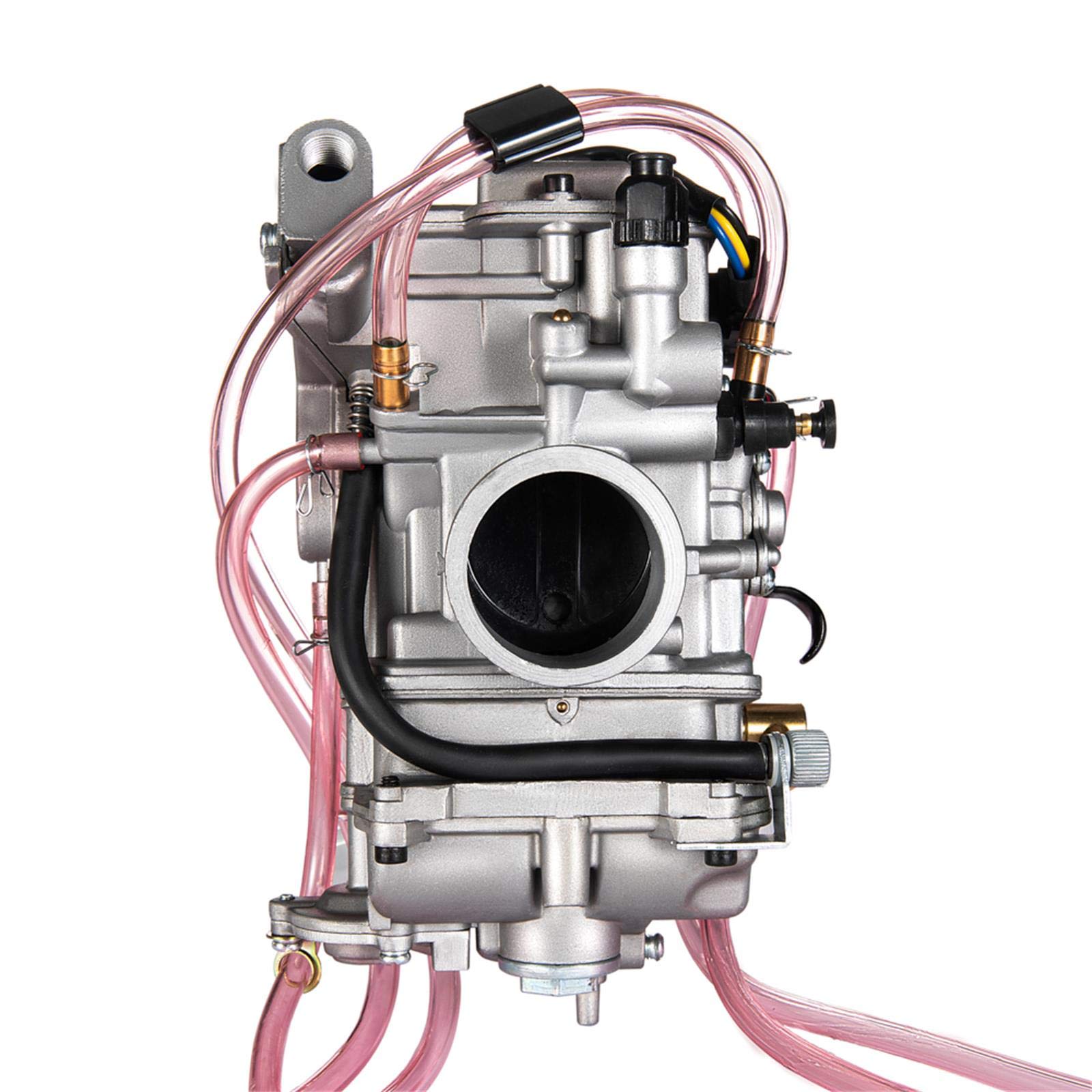 Pucky Carburetor For Yamaha Yz400F 1998-1999,Yz426F 2001-2002,Yz450F 2003-2009 Wr400F 1998-2000 Wr426F 2001-2002 Wr450F 2003-2011 Replace For Keihin Flat Side Fcr40 Fcr 40Mm